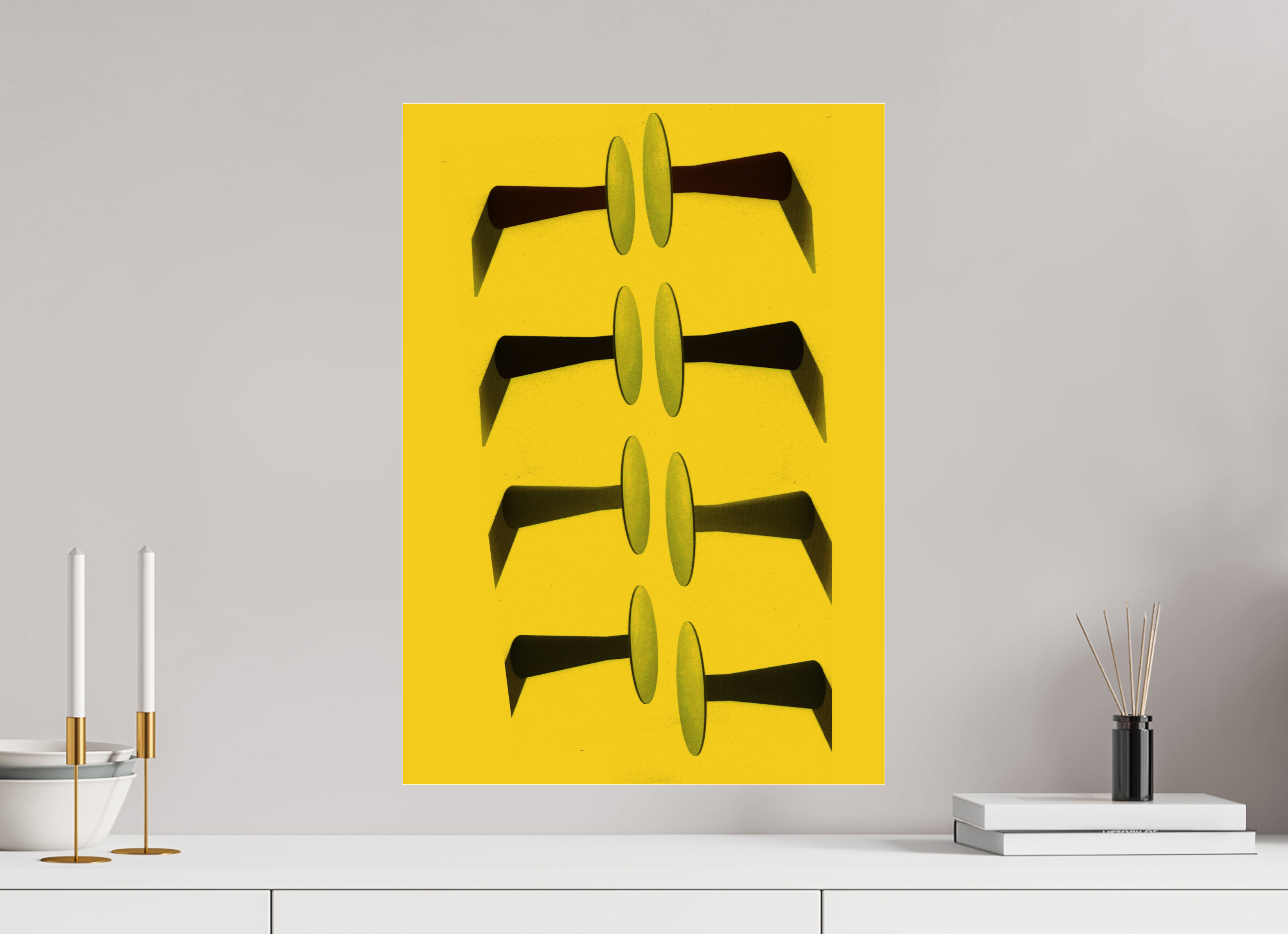 ISO A2 (42 x 59,4 cm), Photo Print Under Acrylic Glass Black Mesa
