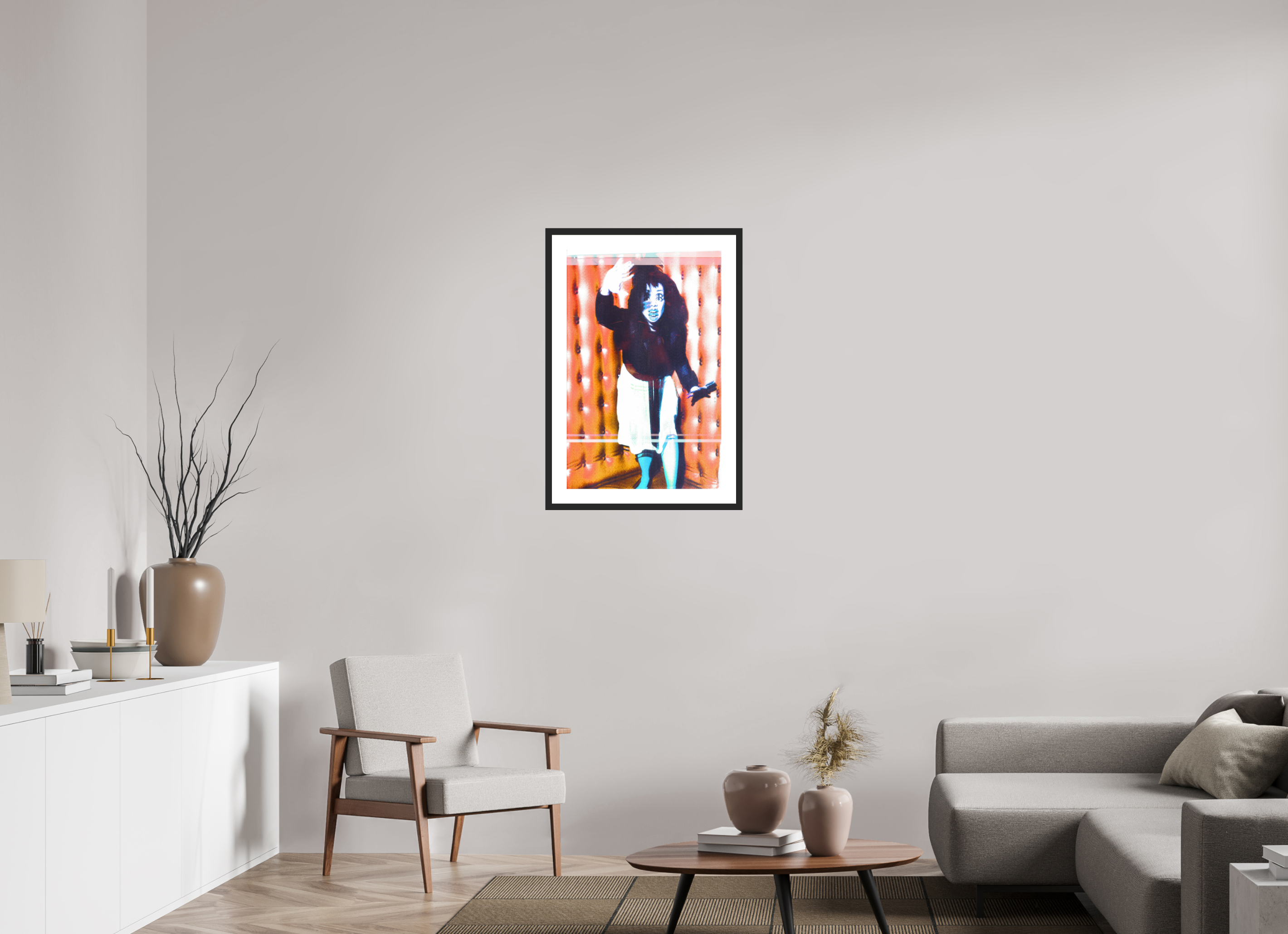 20 x 30.7″, Fuji Crystal Archive Print Framed (Black) Chorophobia