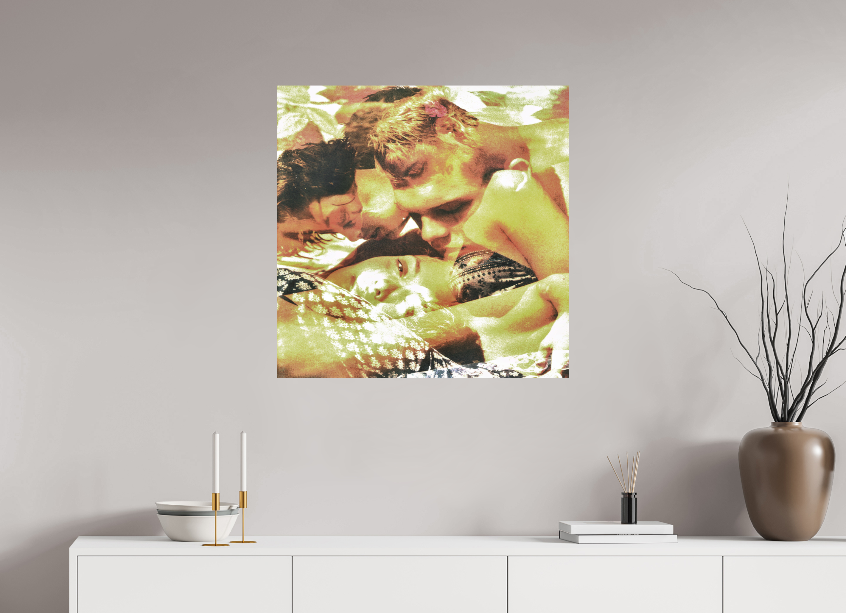 30 x 30″, Direct Print on Forex fitch