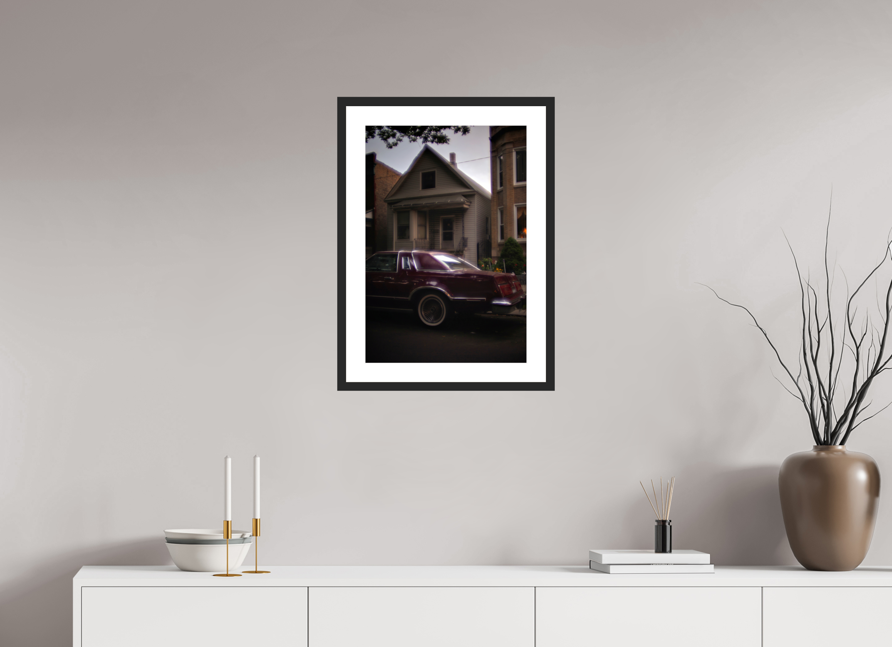 16 x 23.3″, Fuji Crystal Archive Print Framed (Black) 70s Glow
