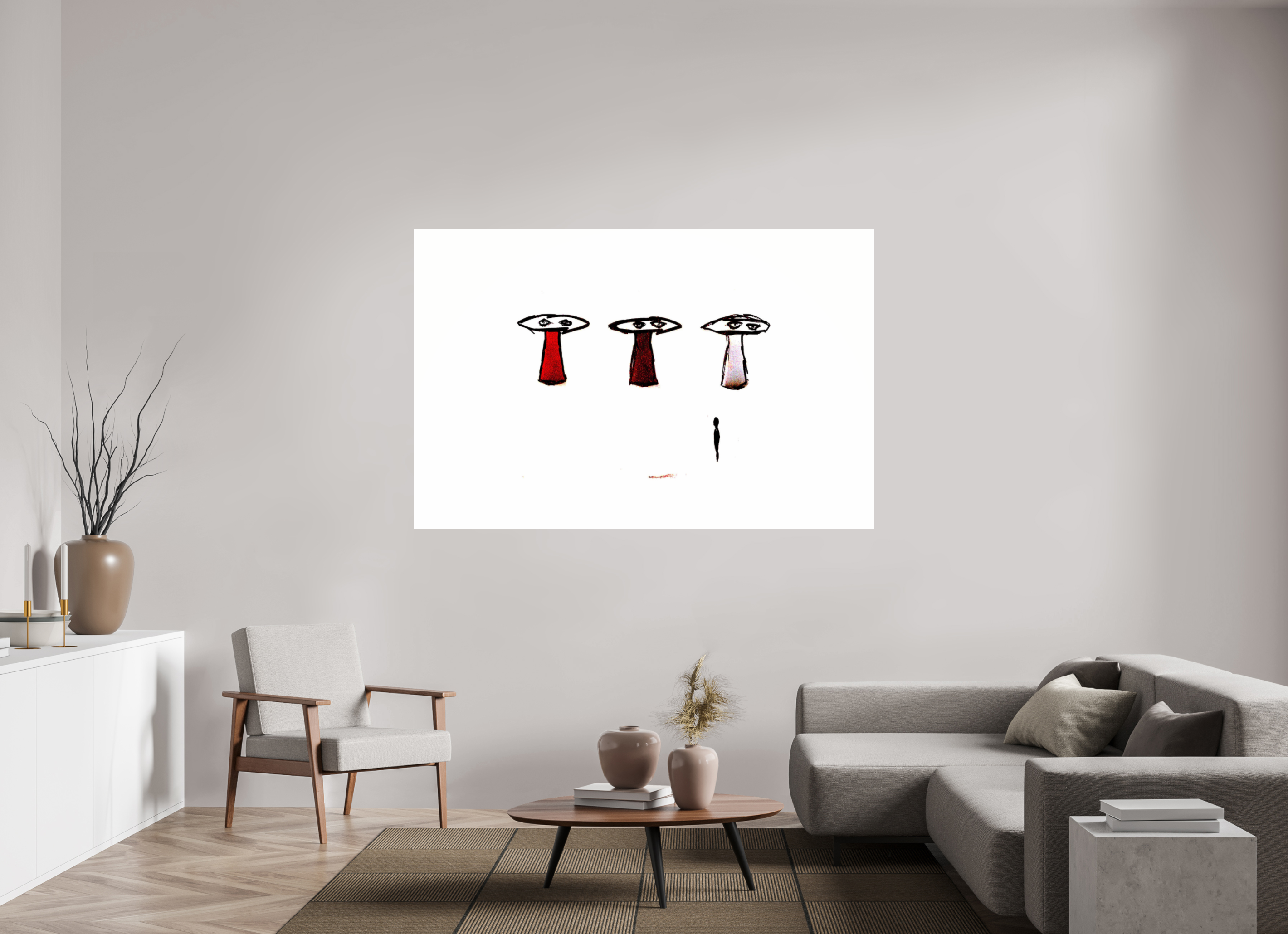 72 x 47″, Photo Print Under Acrylic Glass Powers