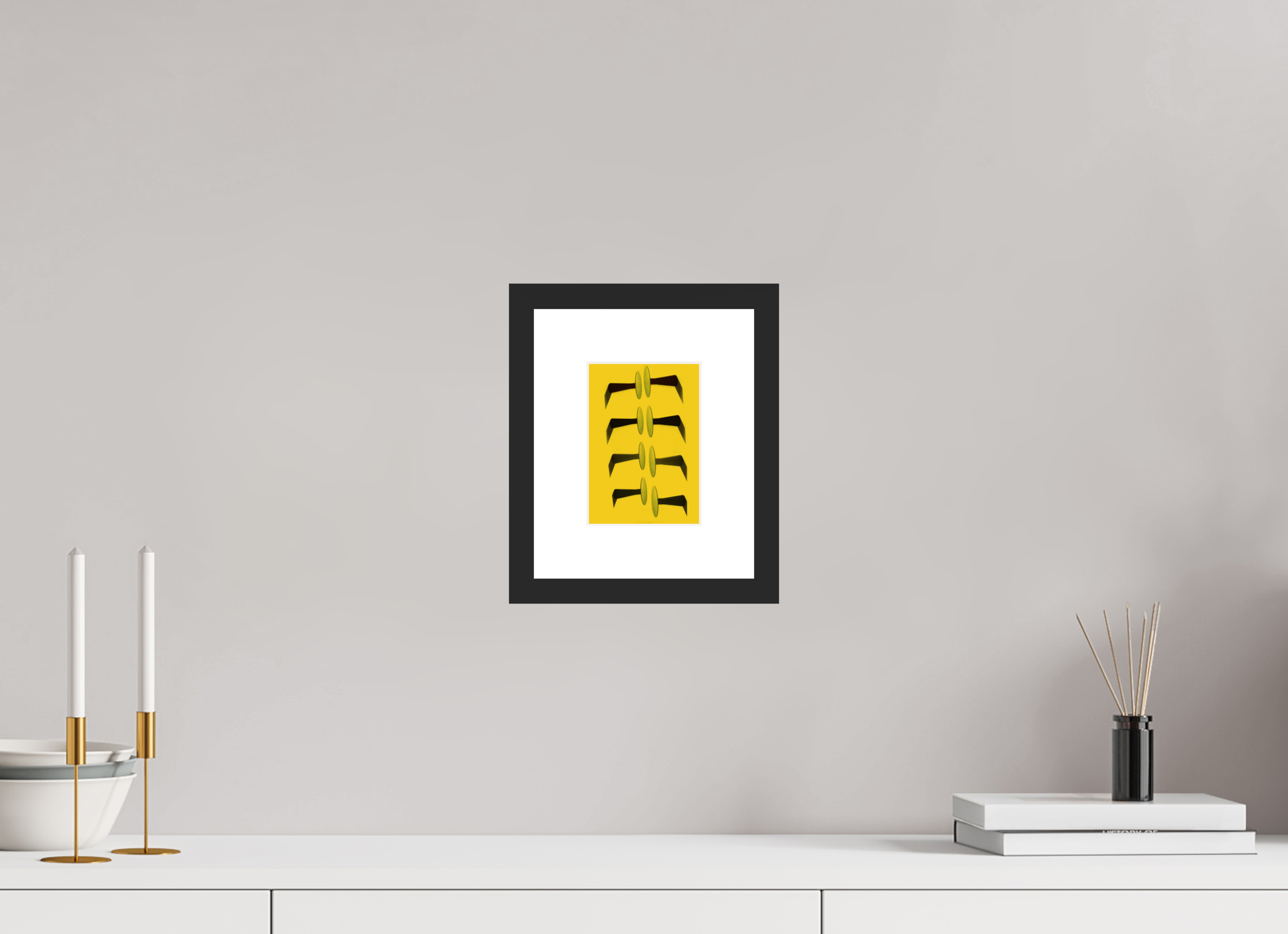ISO A6 (10,5 x 14,8 cm), Fuji Crystal Archive Print Framed (Black) Black Mesa