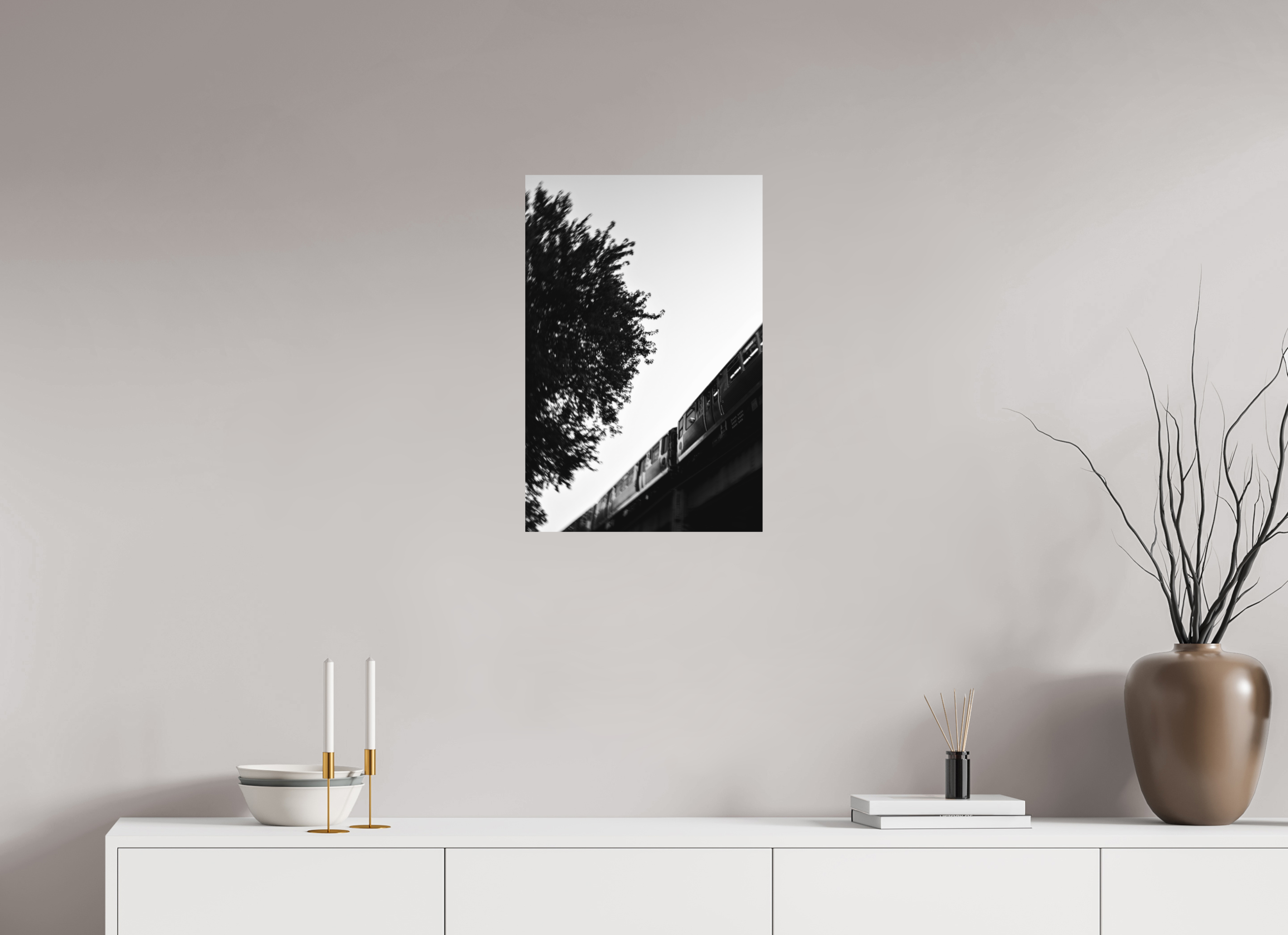16 x 24″, Aluminum Dibond Transit