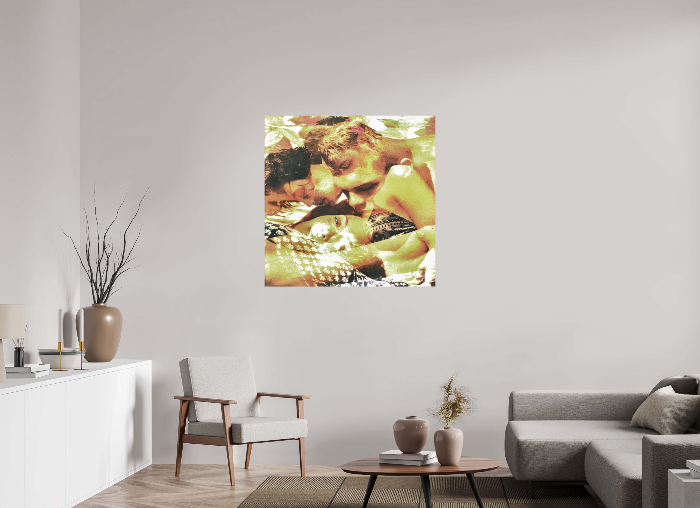 40 x 40″, Direct Print on Forex fitch