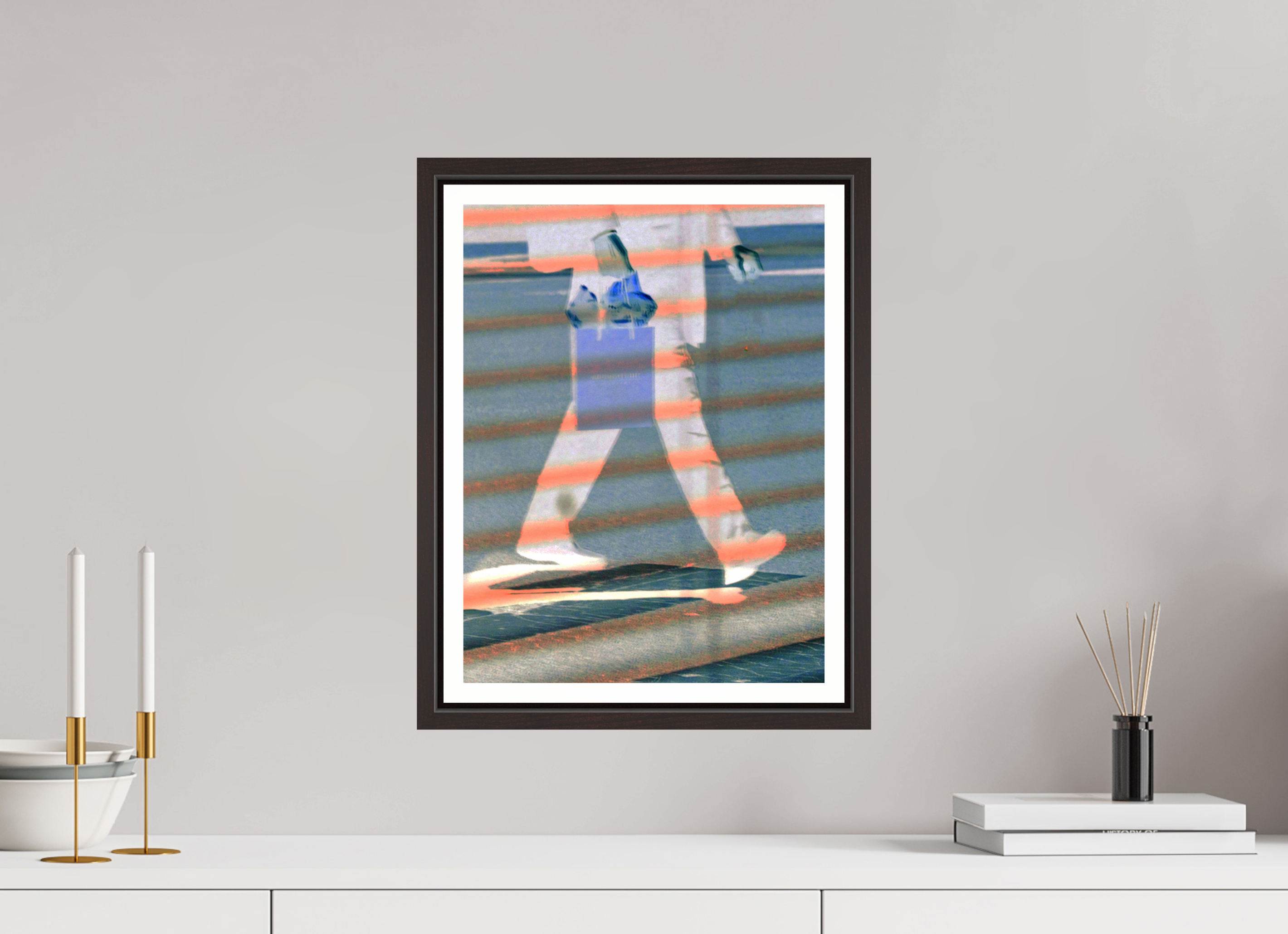 12 x 16″, Floater Frame (Alder Brown) push