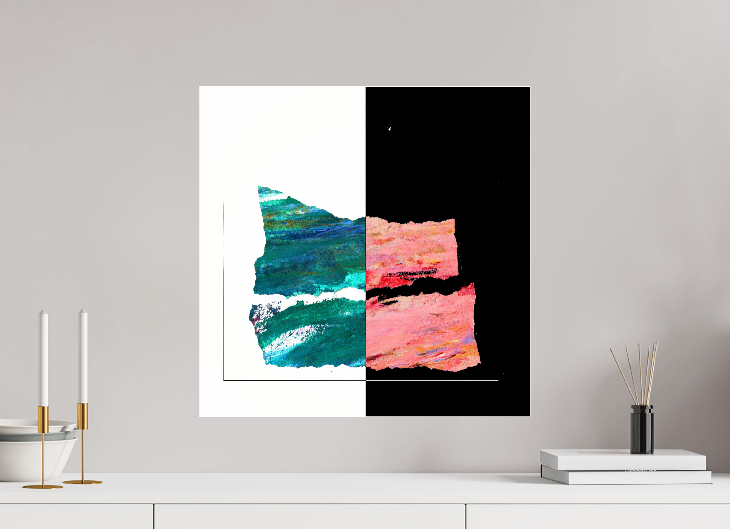 20 x 20″, Photo Print Under Acrylic Glass Two Sides