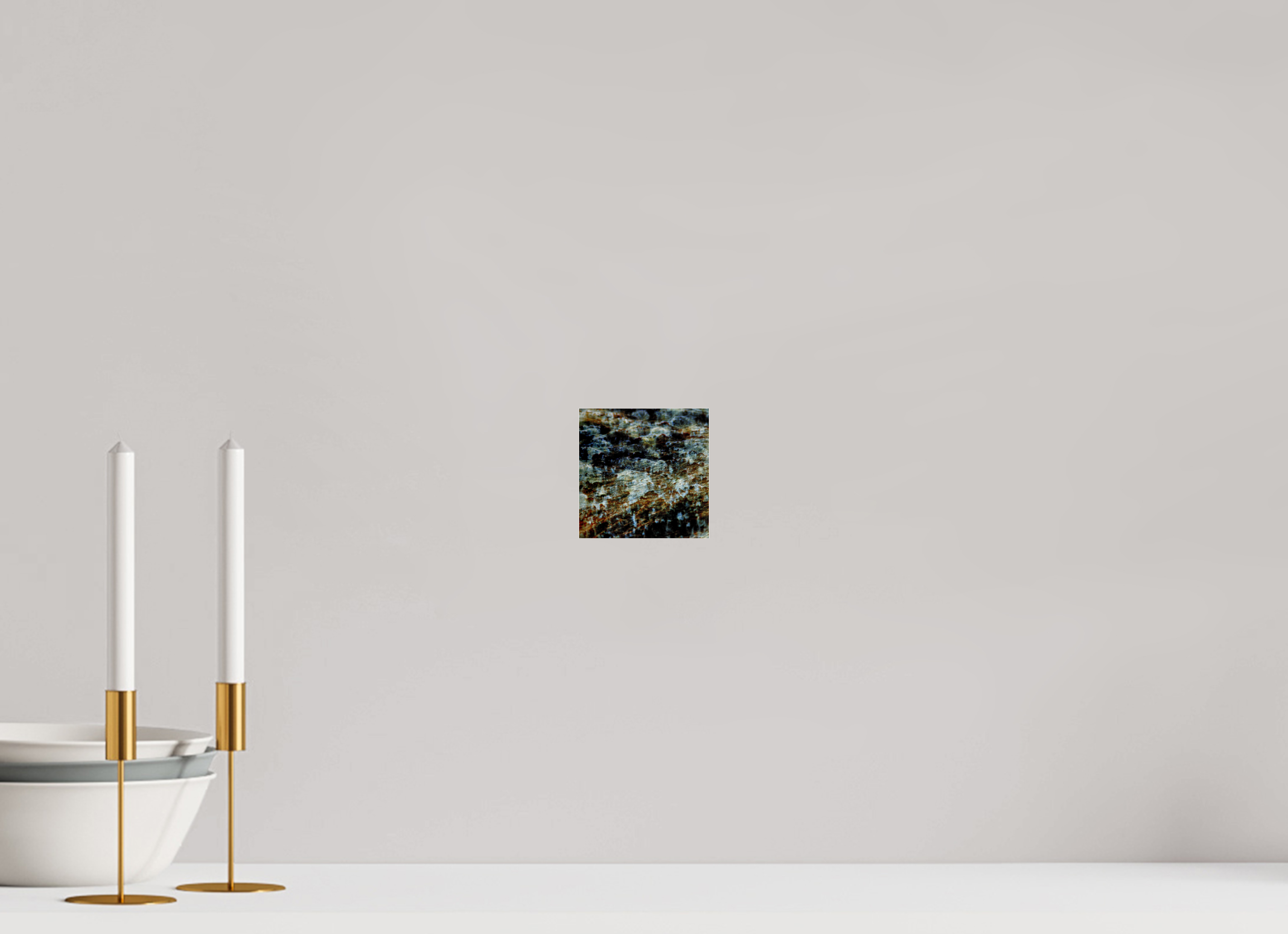 4 x 4″, Photo Print Under Acrylic Glass Digital Snow