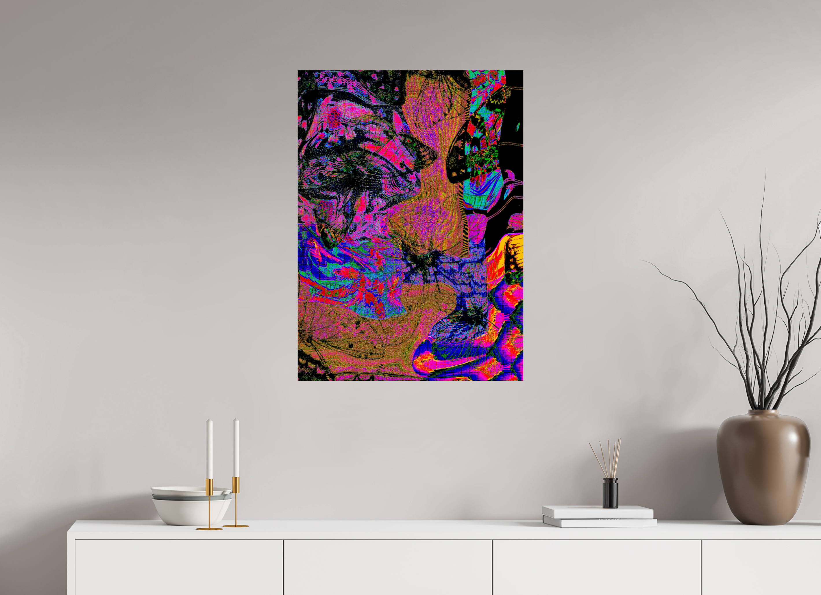 24 x 33.1″, Fine Art Print Spencer's At The Mall