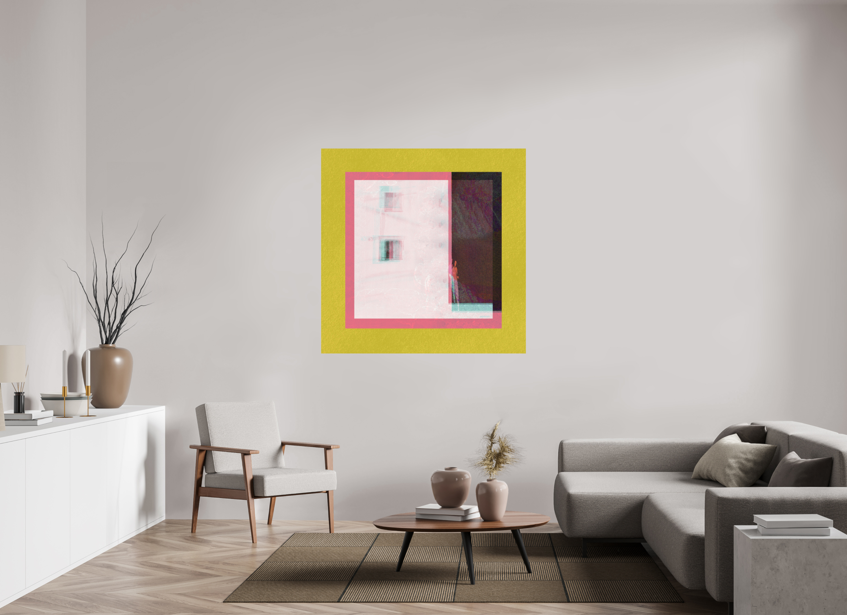 50 x 50″, Direct Print on Forex Corner Store