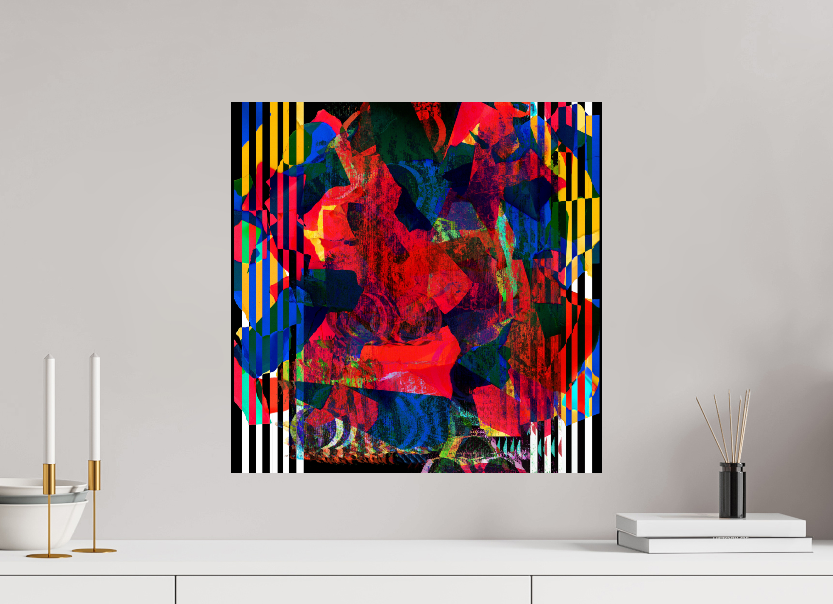 20 x 20″, Fine Art Print Blooms