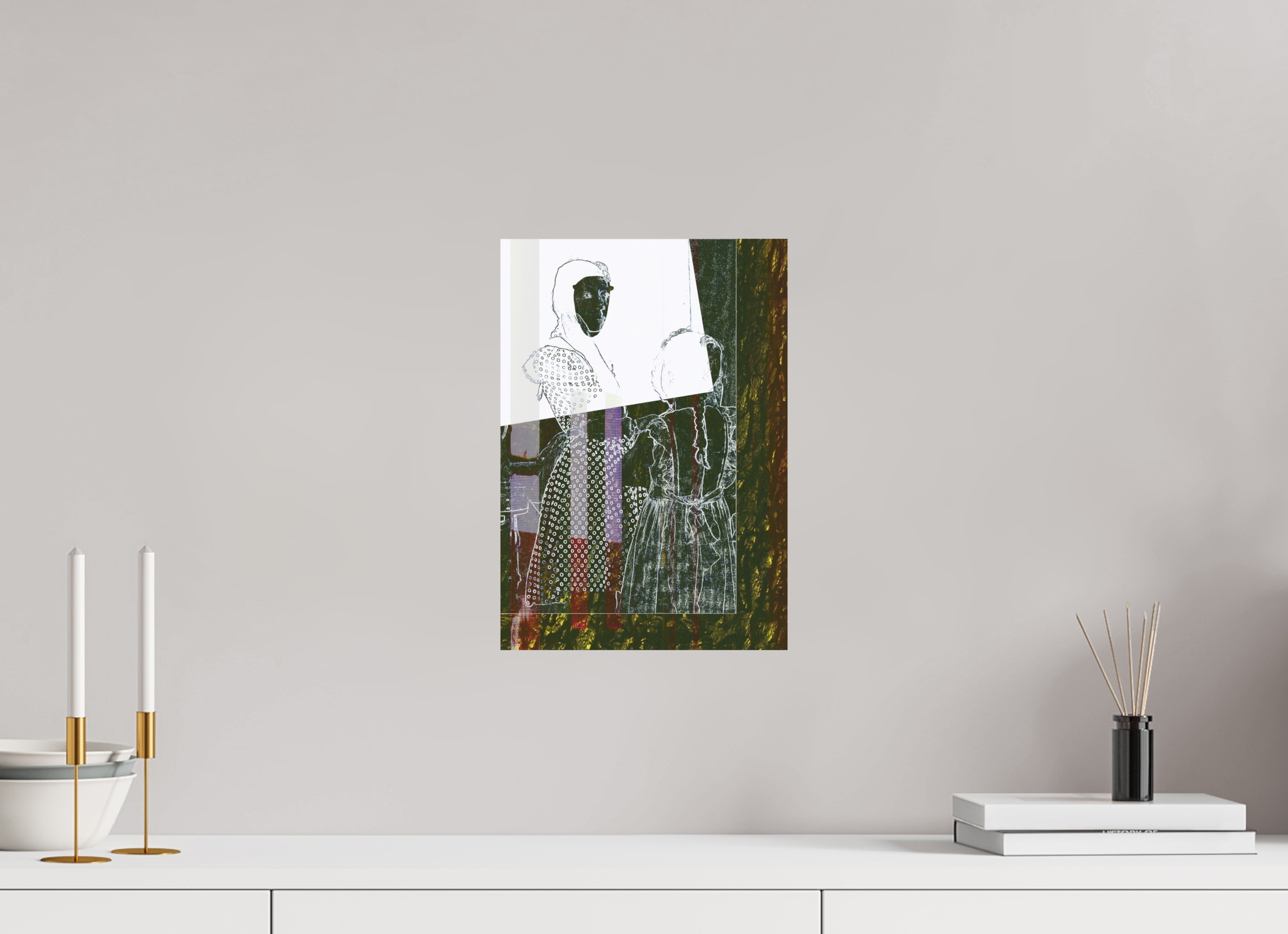 10 x 14.3″, Fine Art Print Motherly