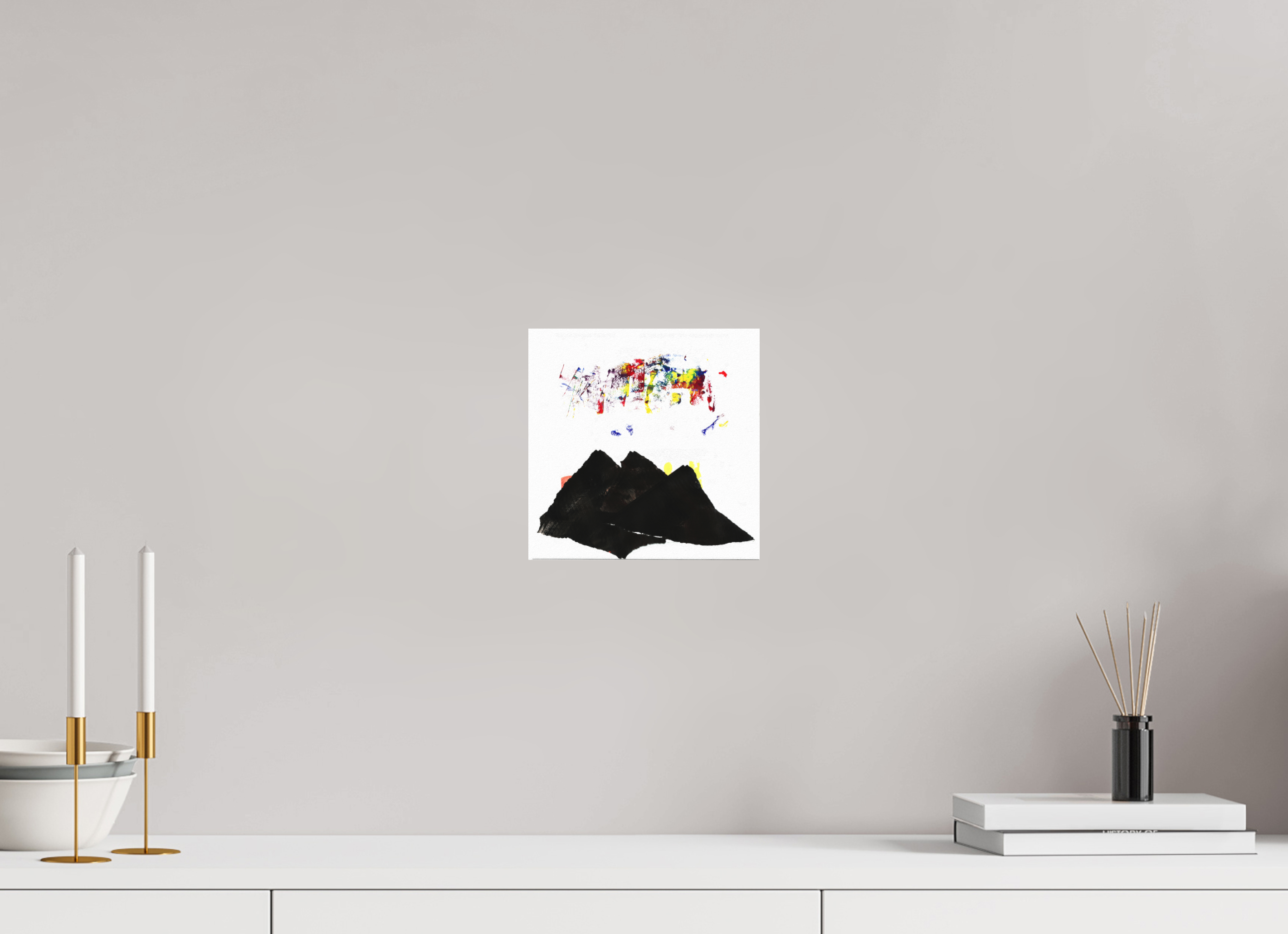 8 x 8″, Direct Print on Forex Northern Lights