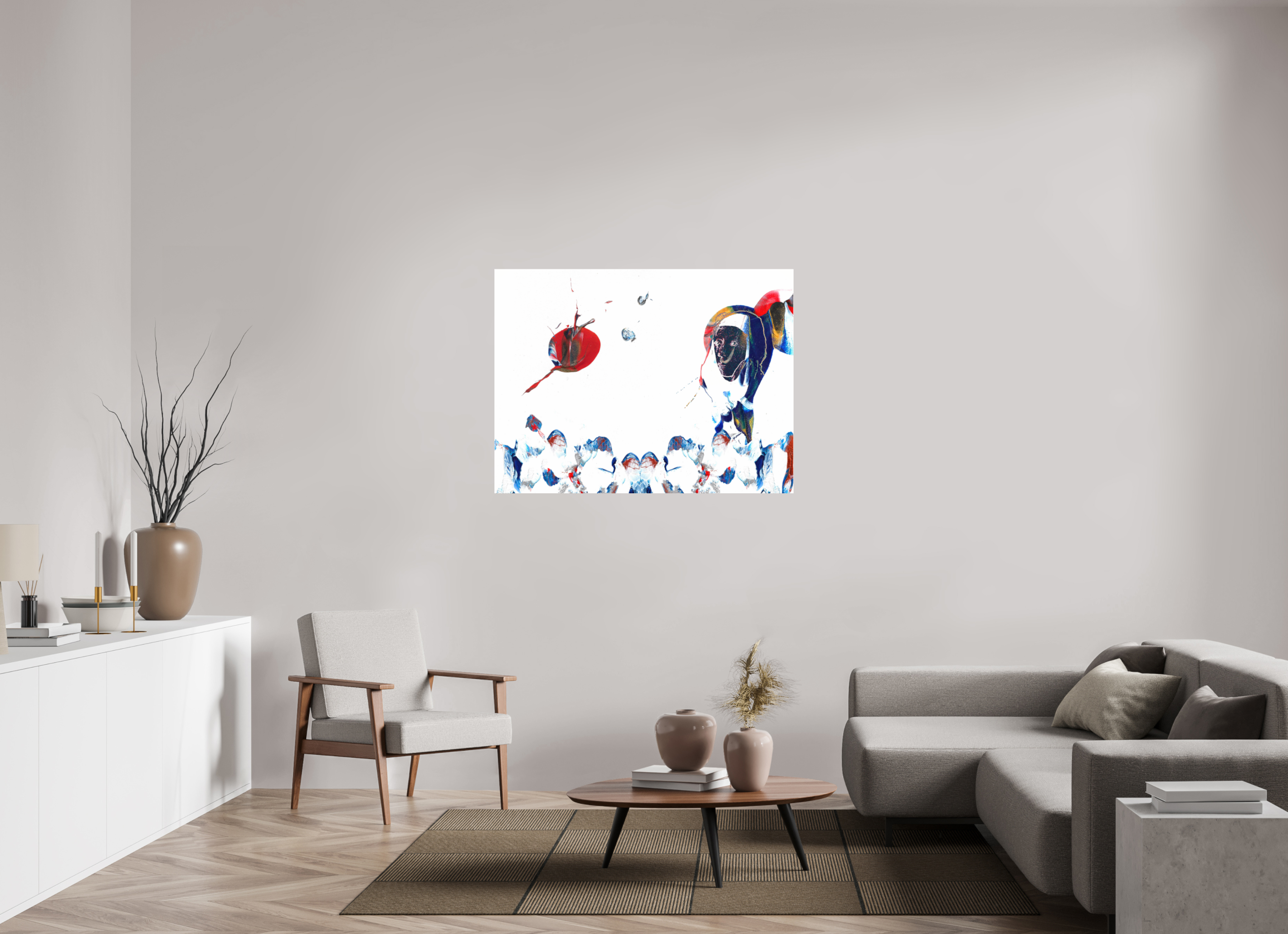 48 x 36″, Photo Print Under Acrylic Glass Her View Of The World