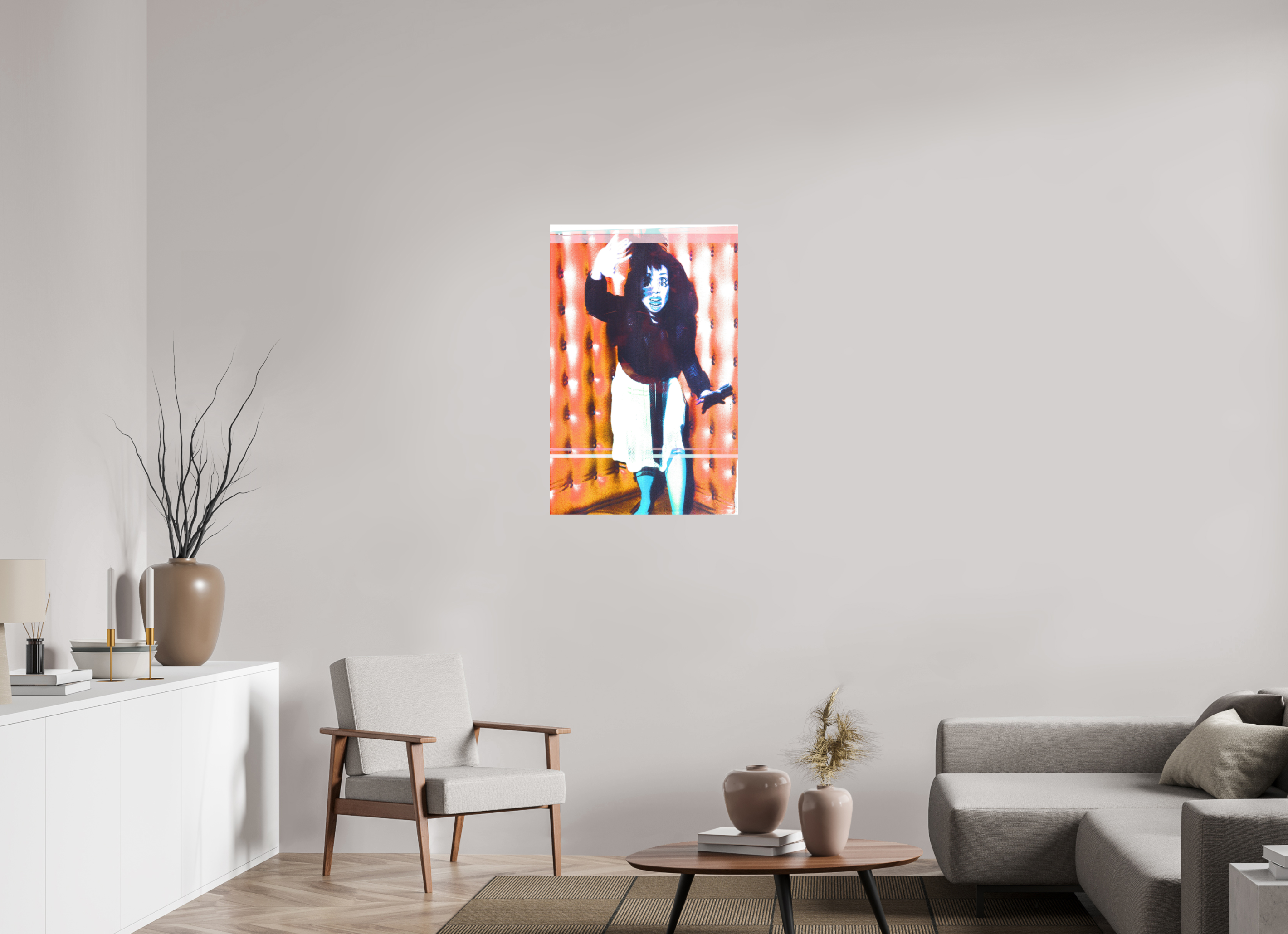 24 x 36.9″, Direct Print on Forex Chorophobia