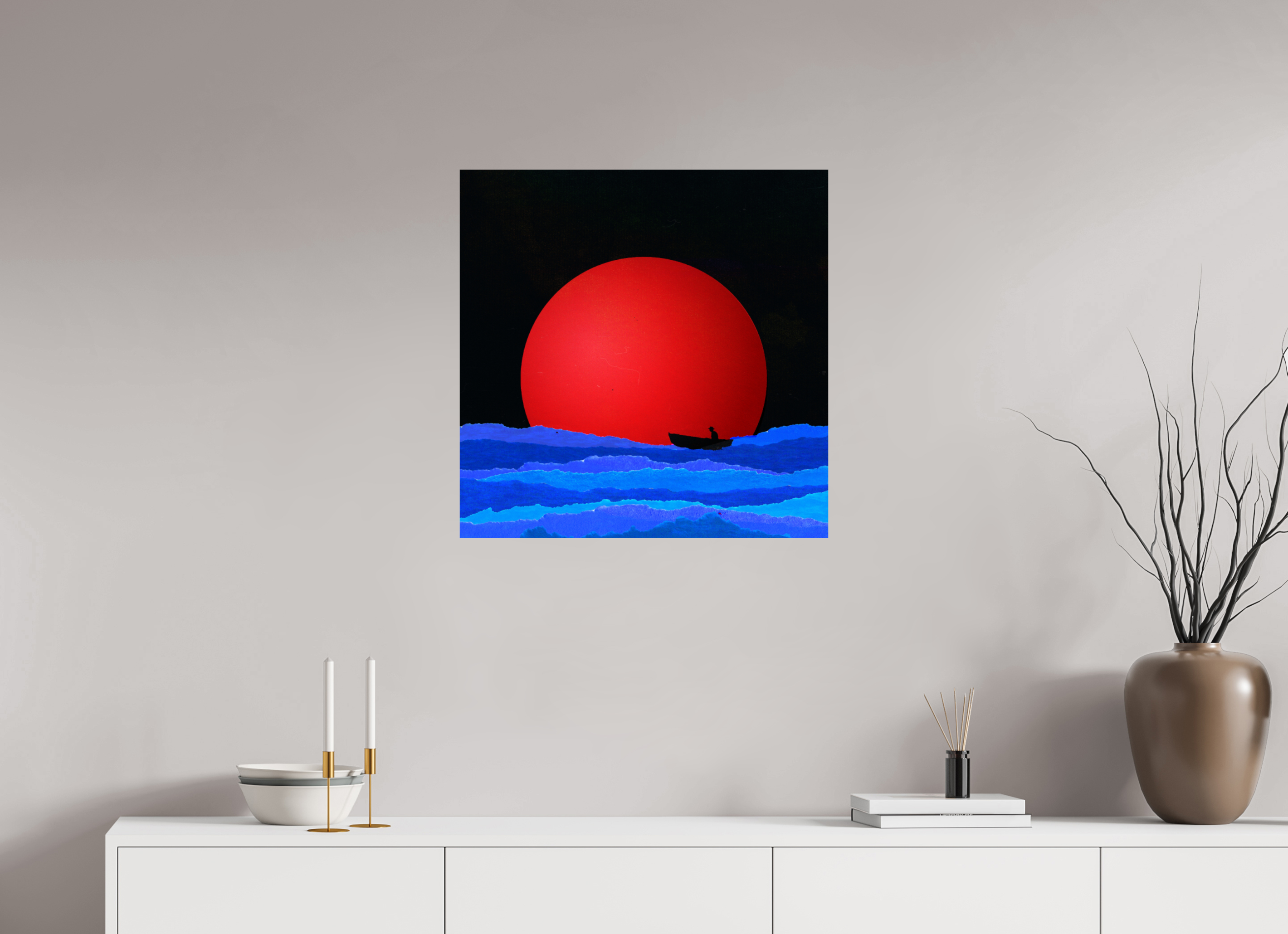 25 x 25″, Fine Art Print Hope!
