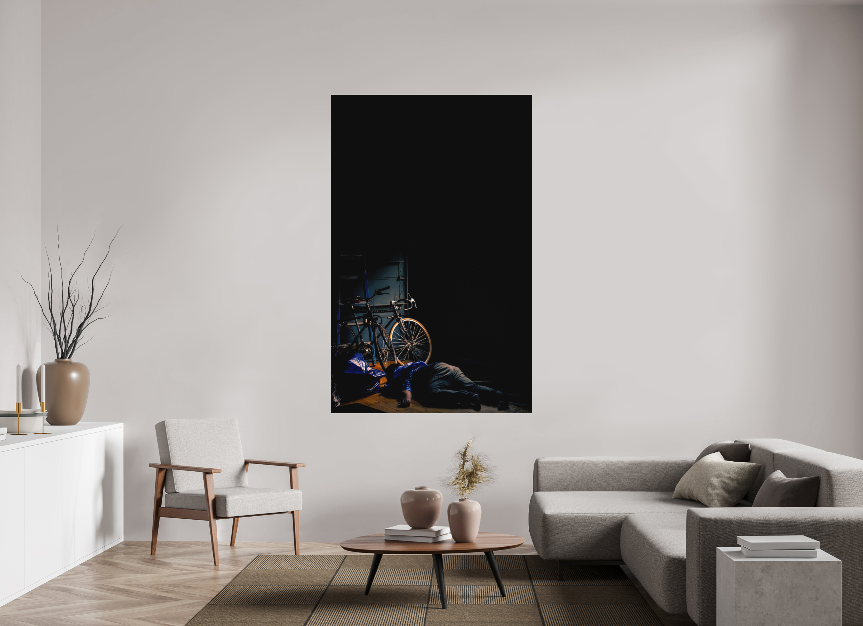 47 x 74.4″, Direct Print on Forex Tired