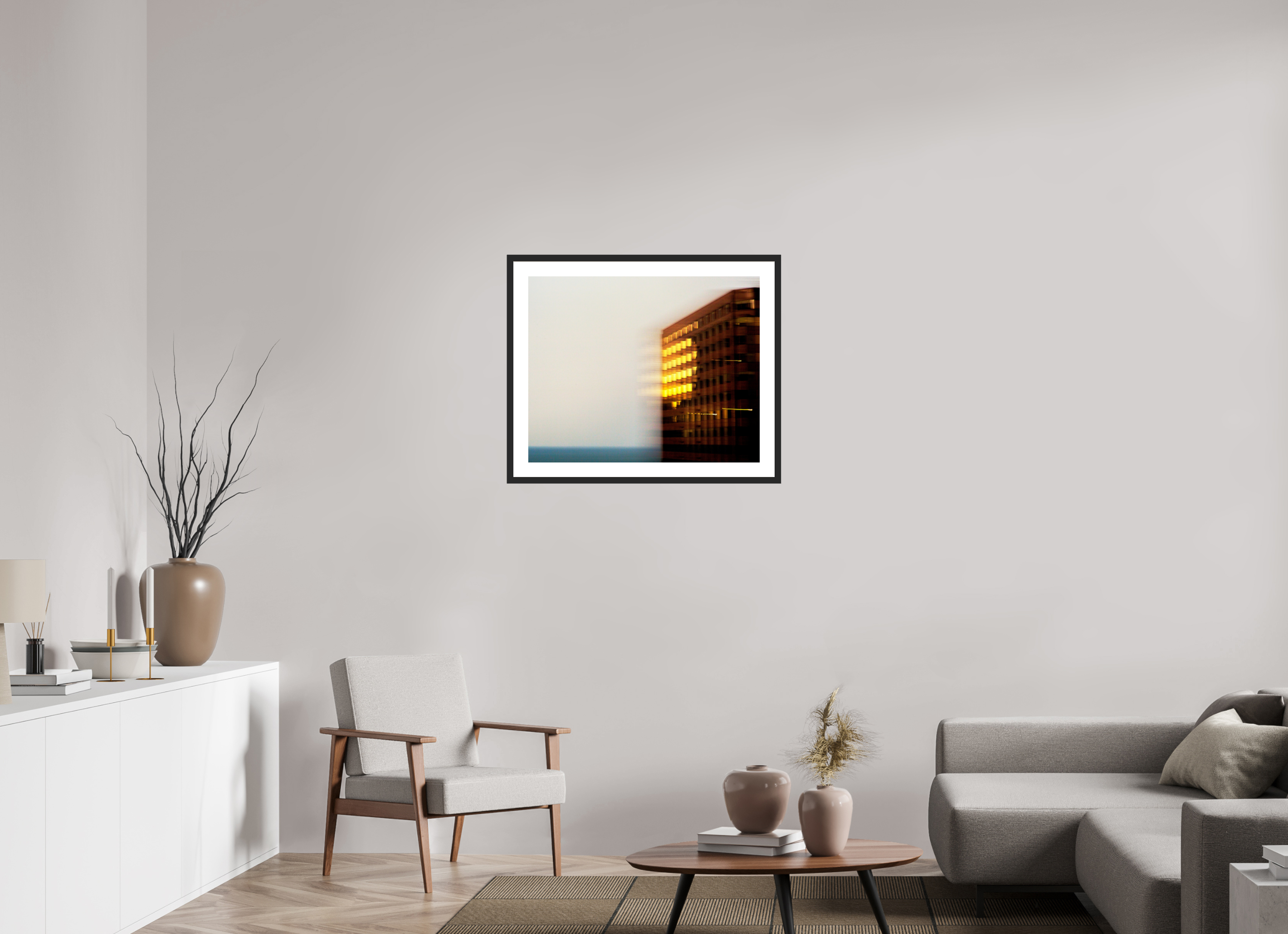 29.8 x 24″, Fuji Crystal Archive Print Framed (Black) Time Flies