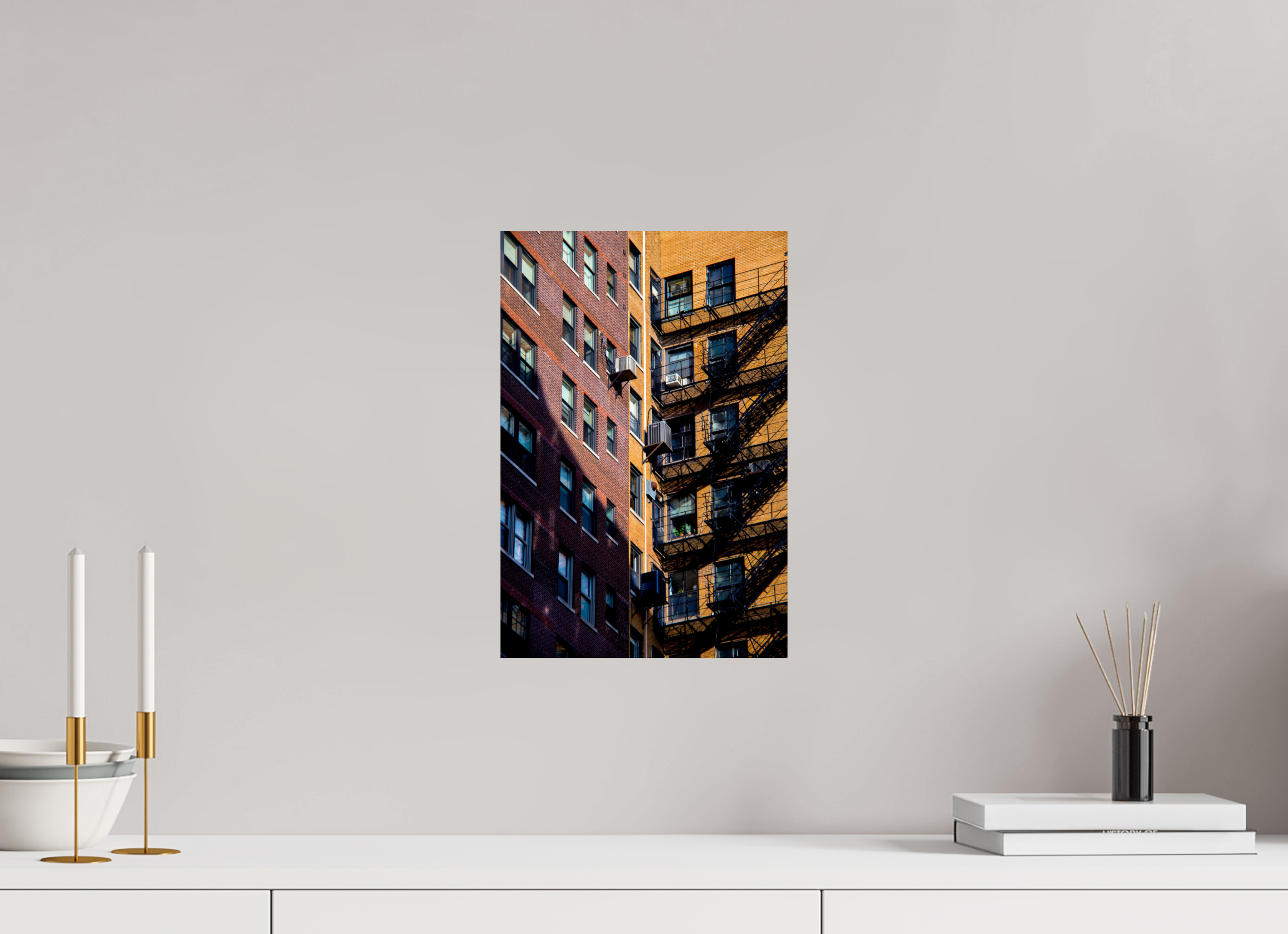 10 x 14.9″, Fine Art Print City Escape