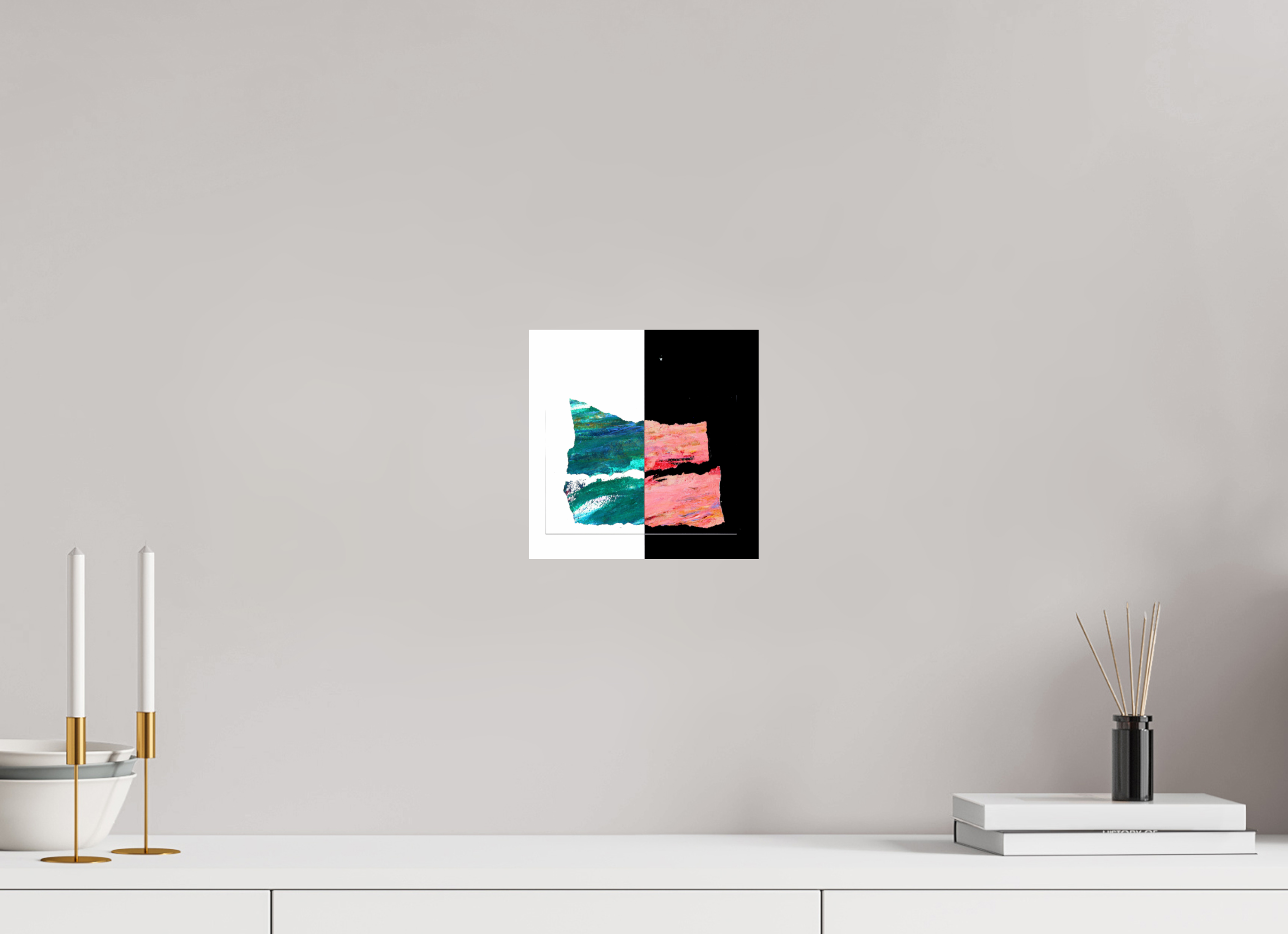 8 x 8″, Fine Art Print Two Sides