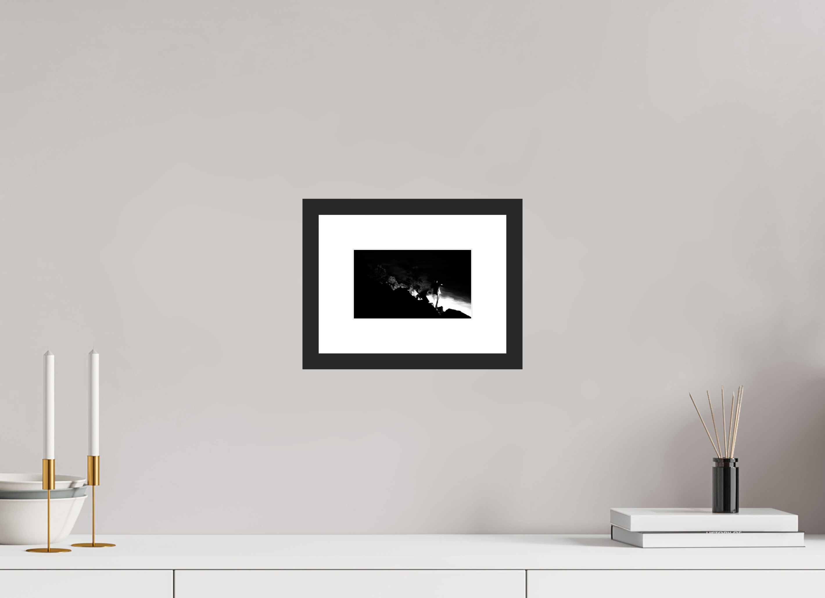 6.6 x 4″, Fuji Crystal Archive Print Framed (Black) Some Kind Of Spirit World