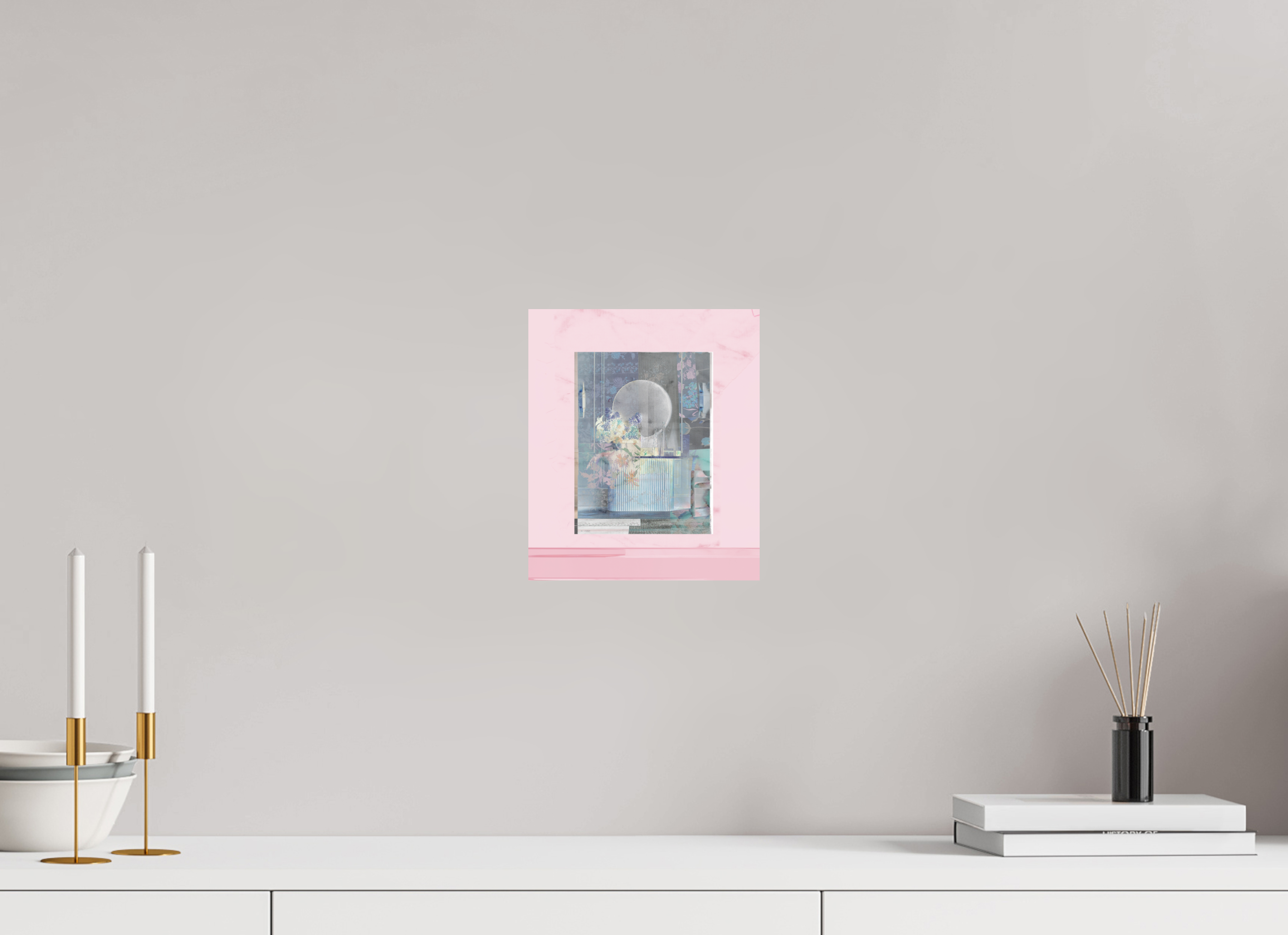 8 x 9.4″, Aluminum Dibond Interior Design