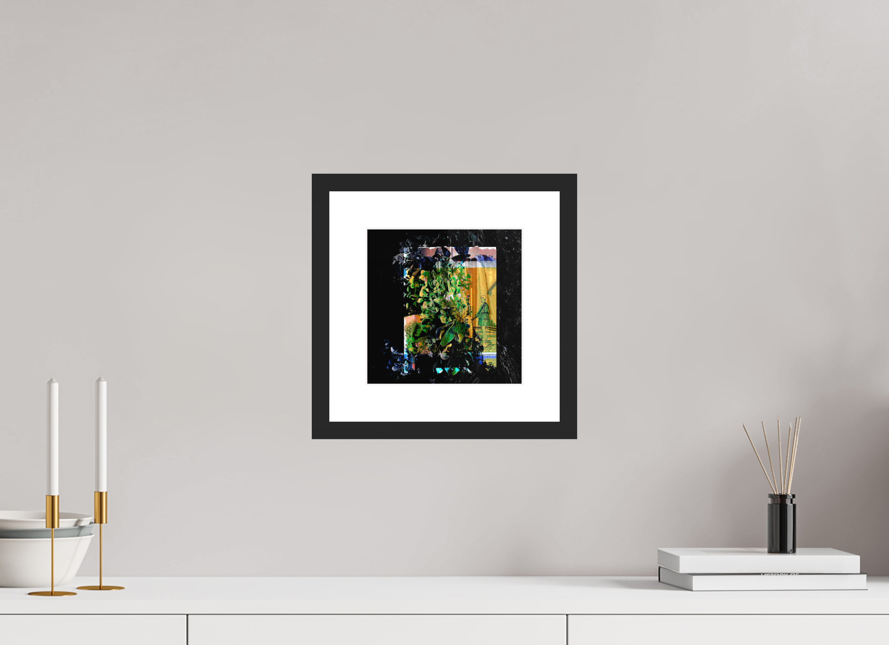 8 x 8″, Fuji Crystal Archive Print Framed (Black) Imposter Syndrome