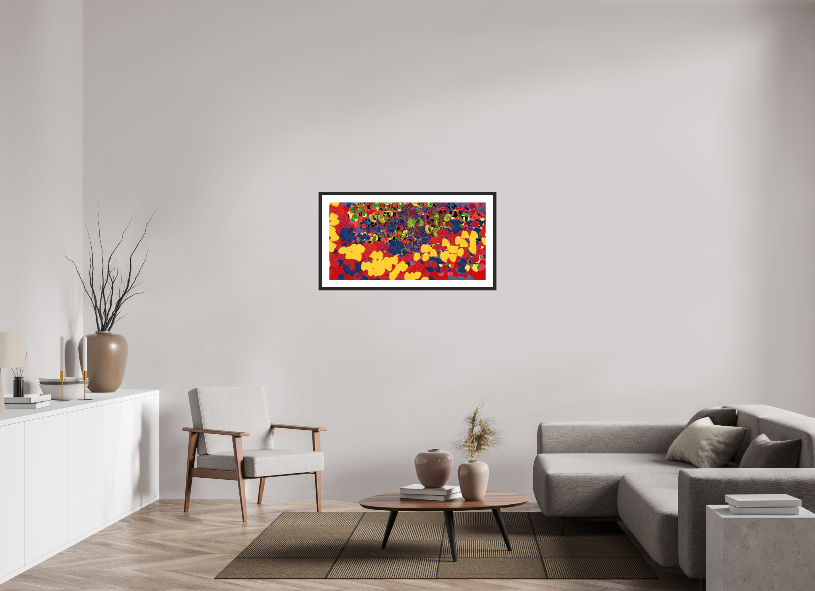 40 x 20″, Framed #1 layer
