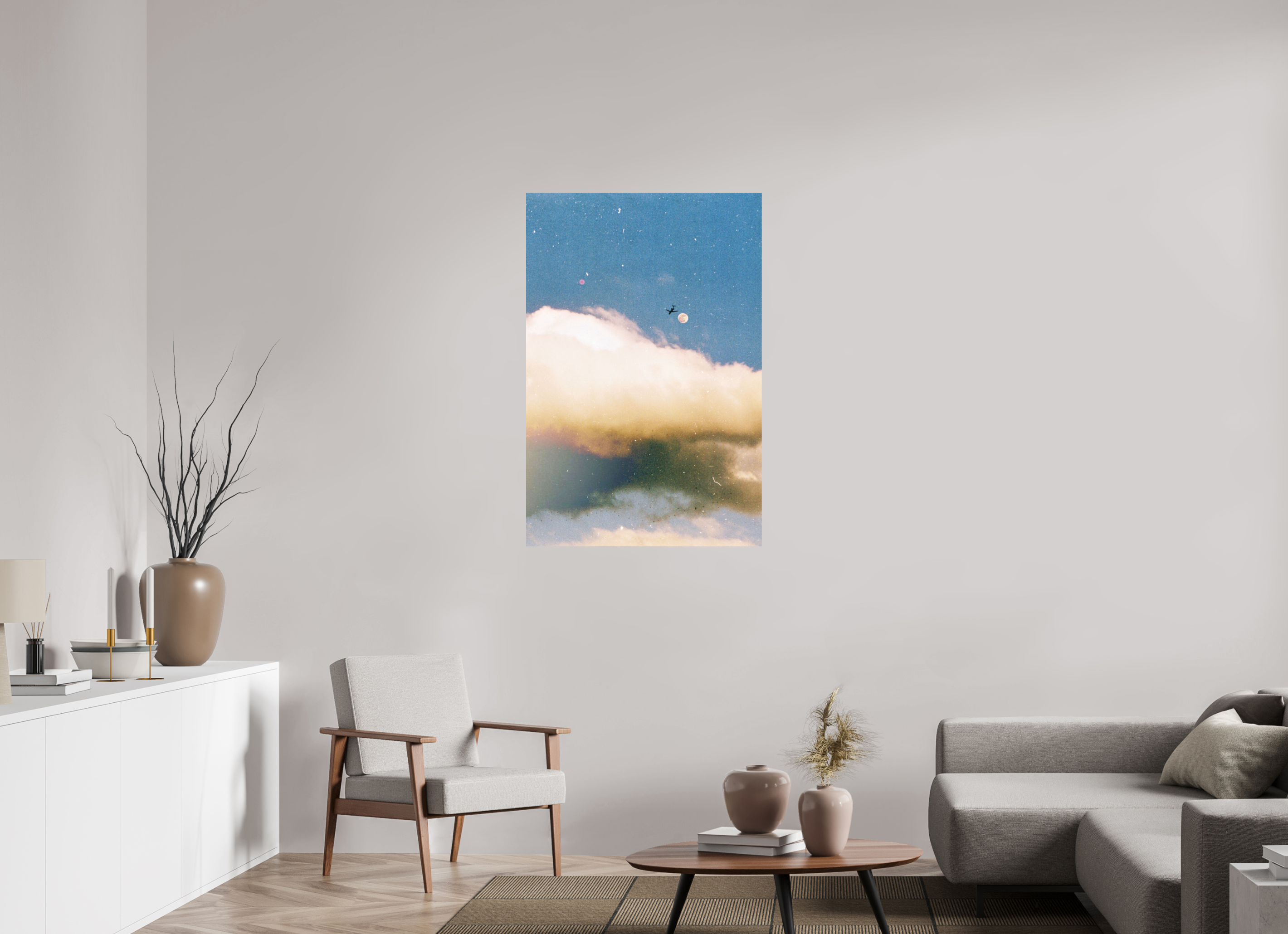 30 x 45″, Aluminum Dibond Flying
