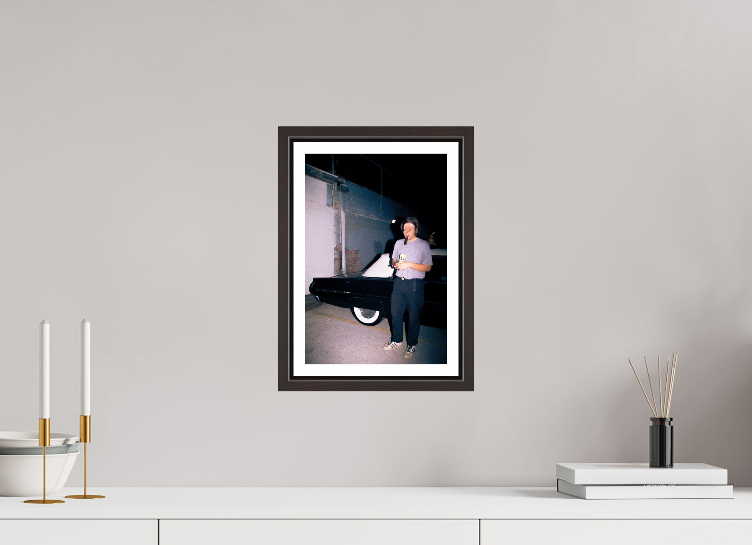 8 x 12″, Floater Frame (Alder Brown) 1800