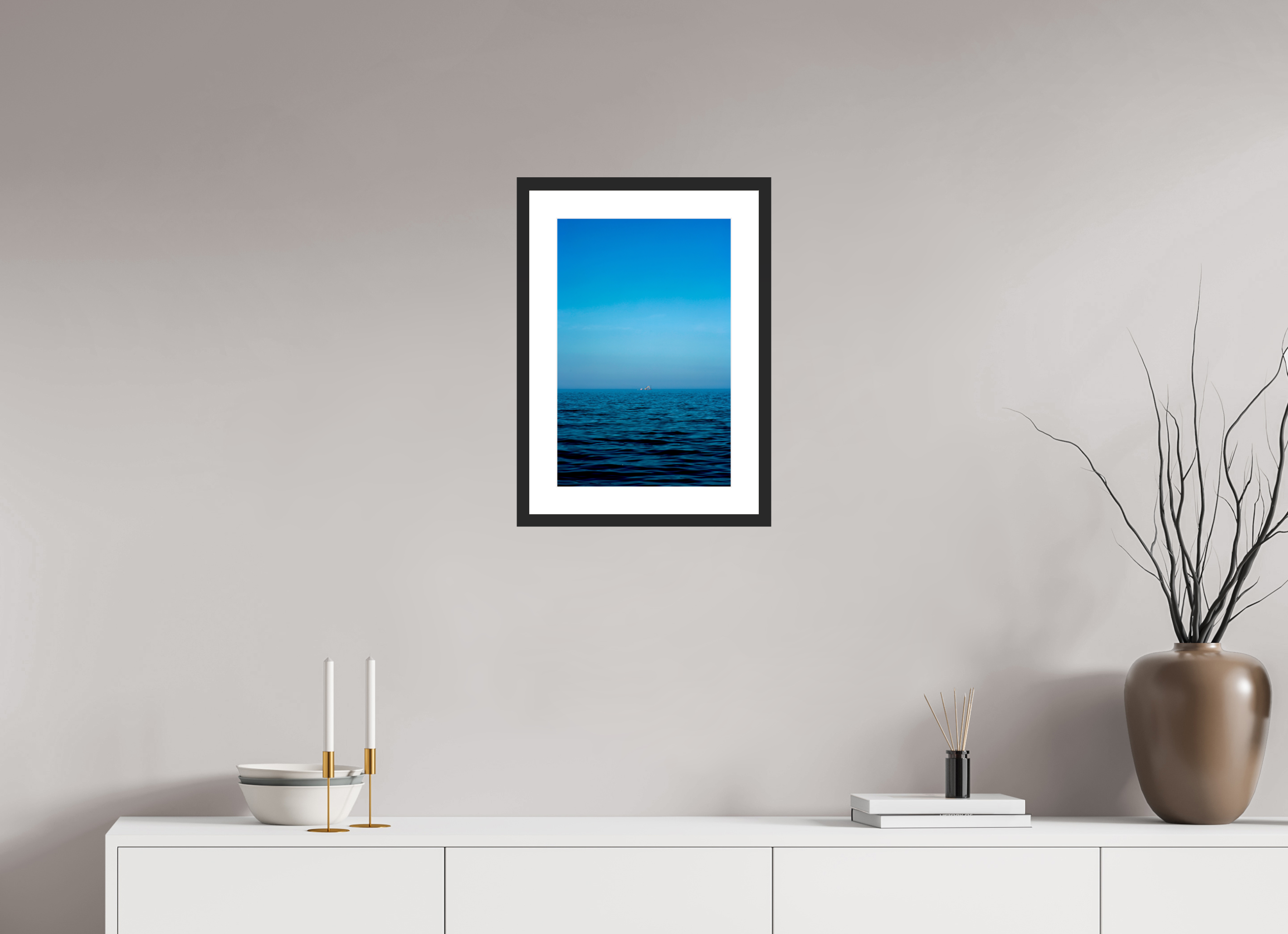 12 x 18.3″, Fuji Crystal Archive Print Framed (Black) L4KE