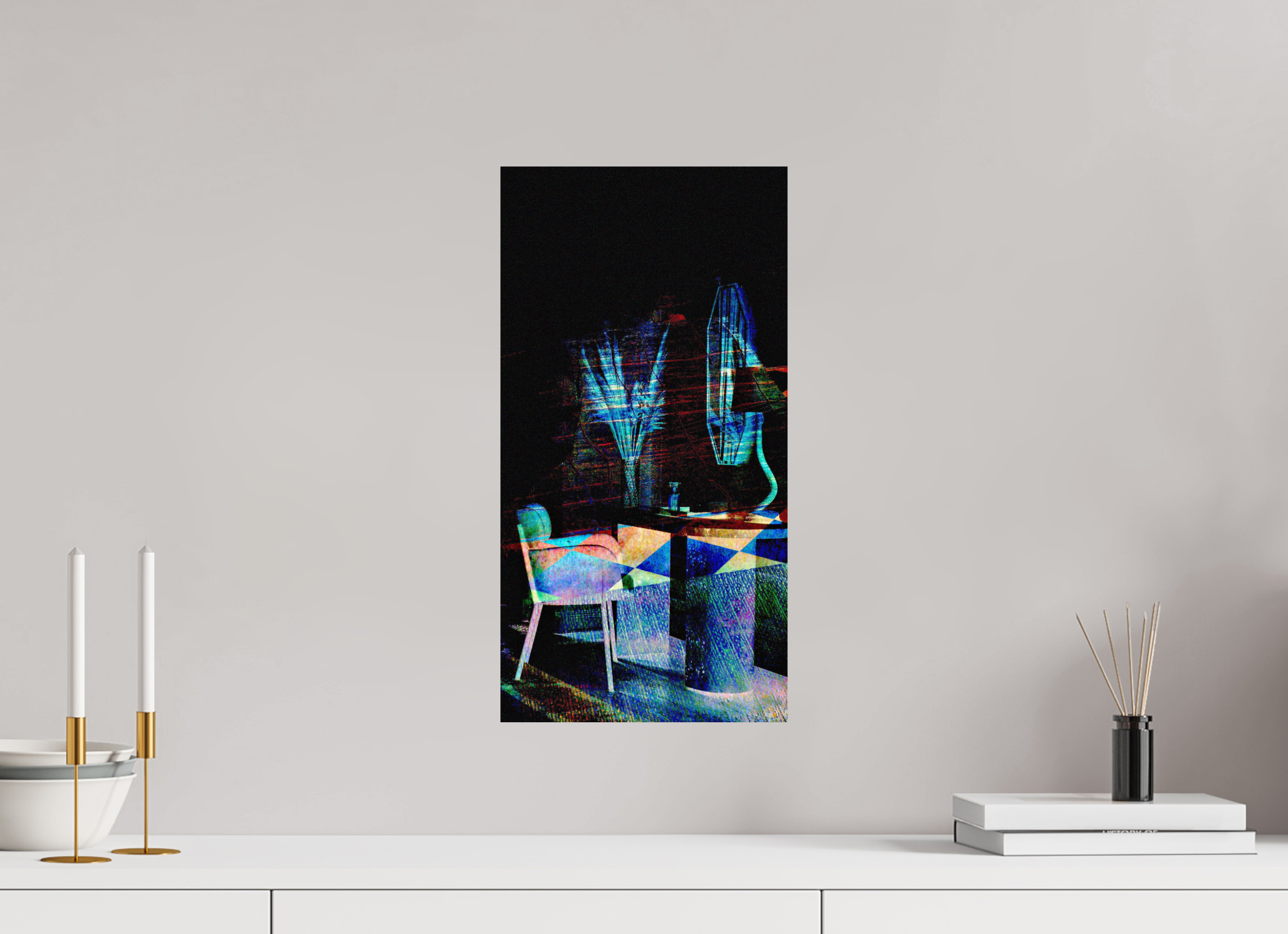 10 x 19.4″, Fine Art Print Vanity