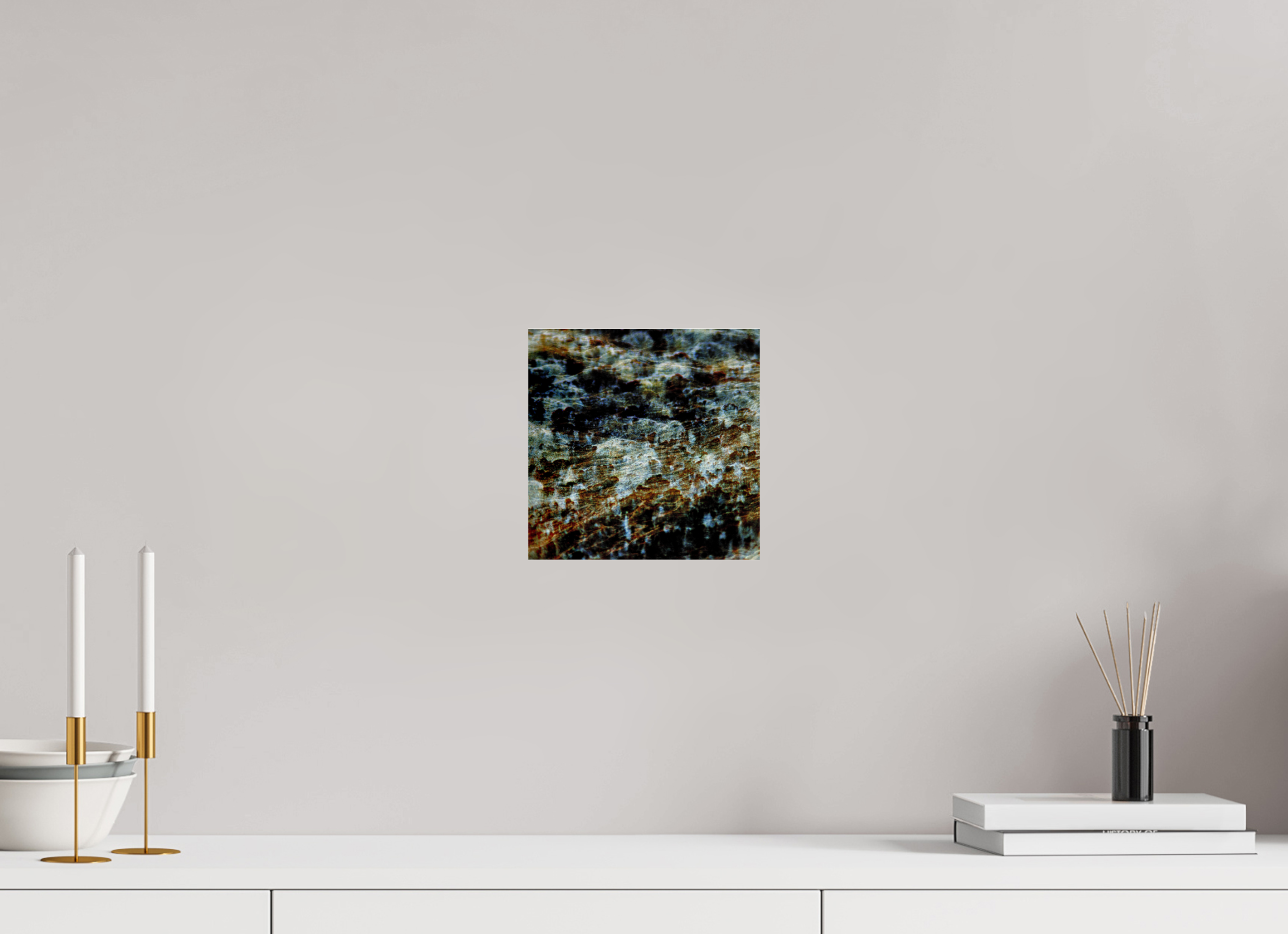 8 x 8″, Photo Print Under Acrylic Glass Digital Snow