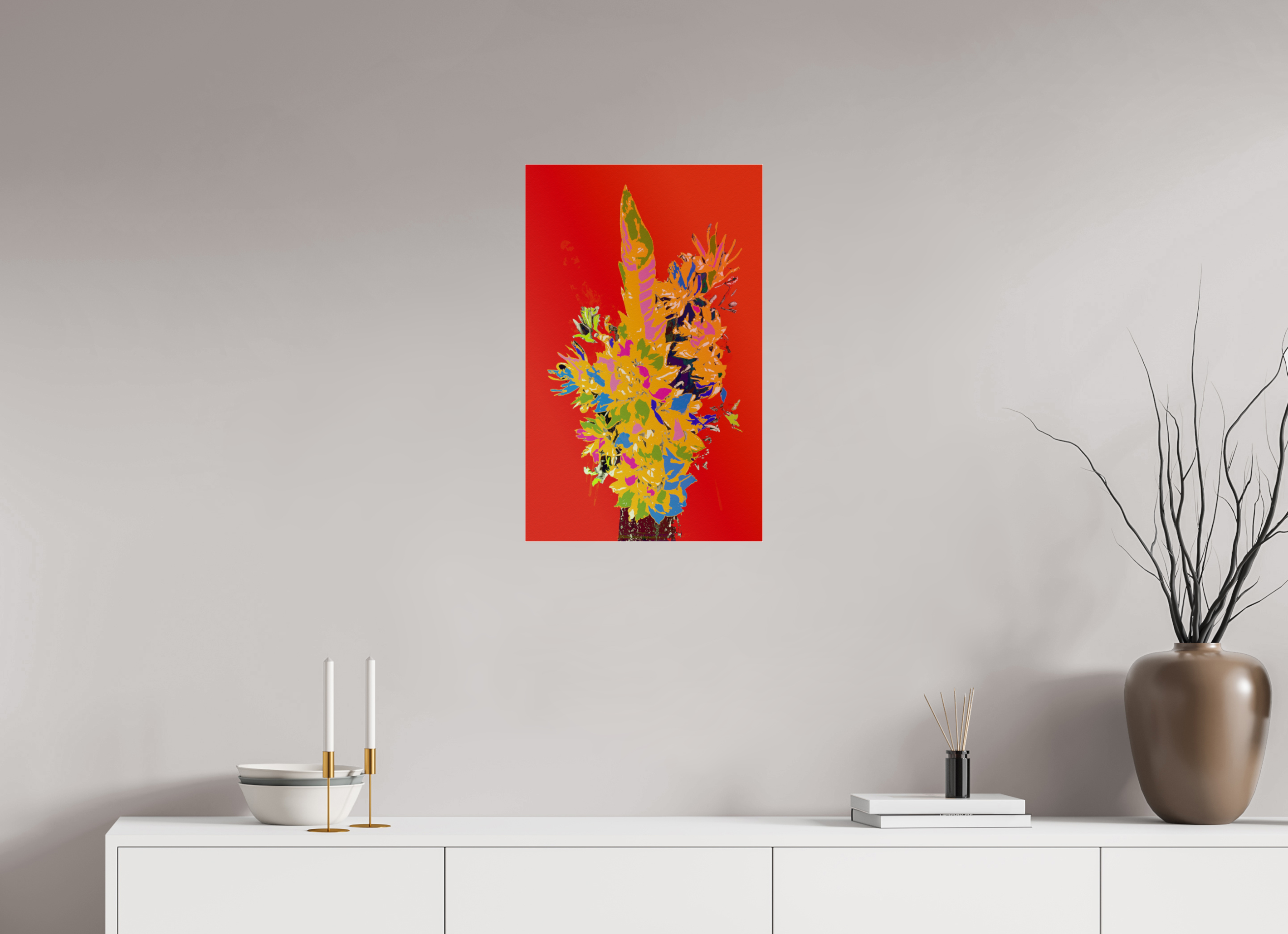 16 x 25.4″, Photo Print Under Acrylic Glass Pop Vase 3
