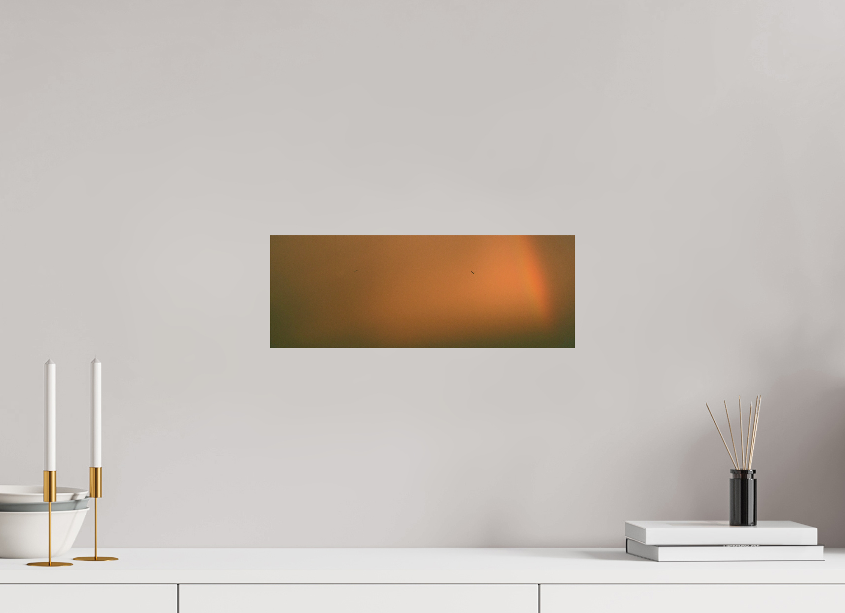 16.2 x 6″, Fine Art Print Rainbow
