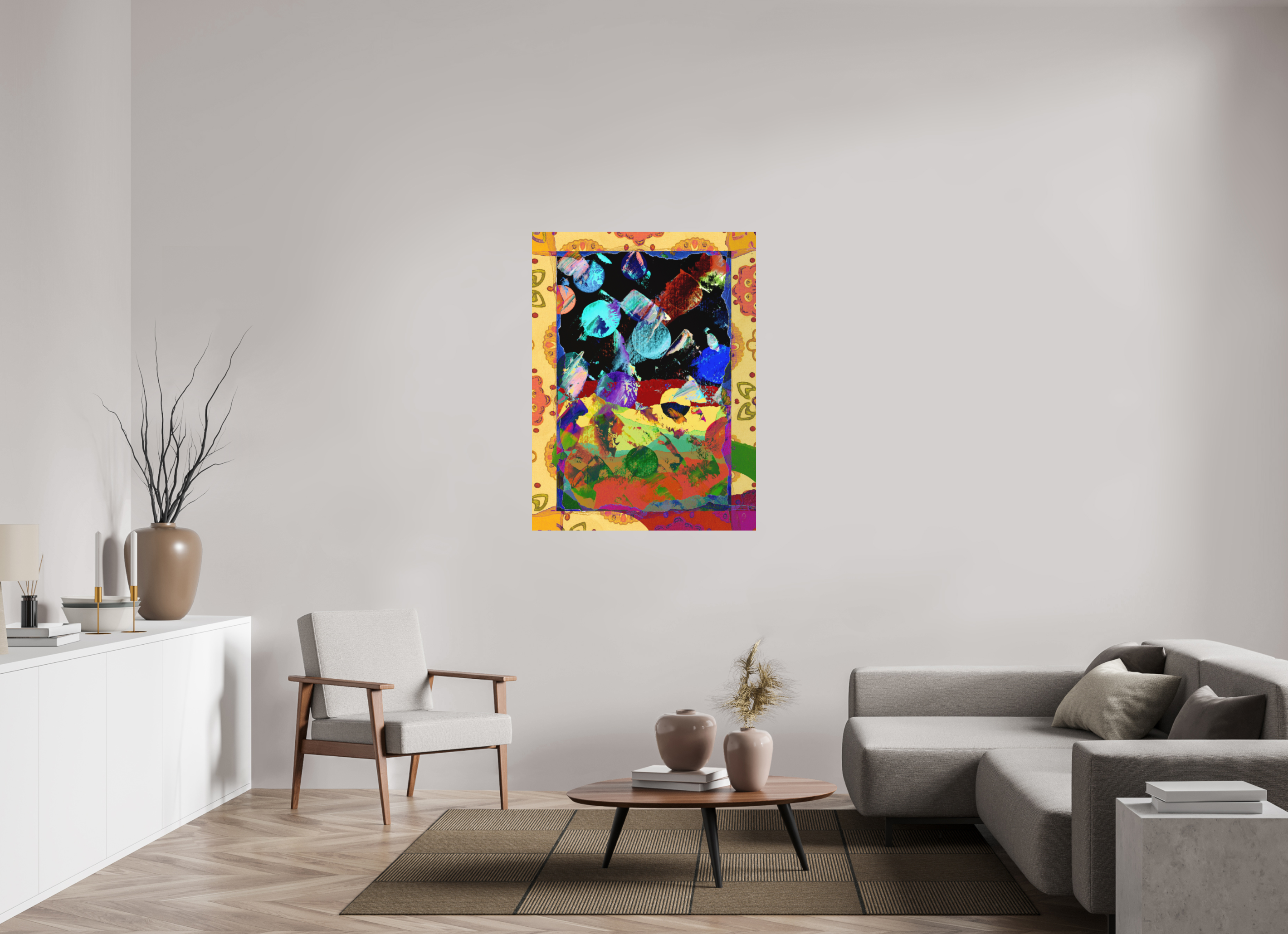36 x 48″, Direct Print on Forex space paper