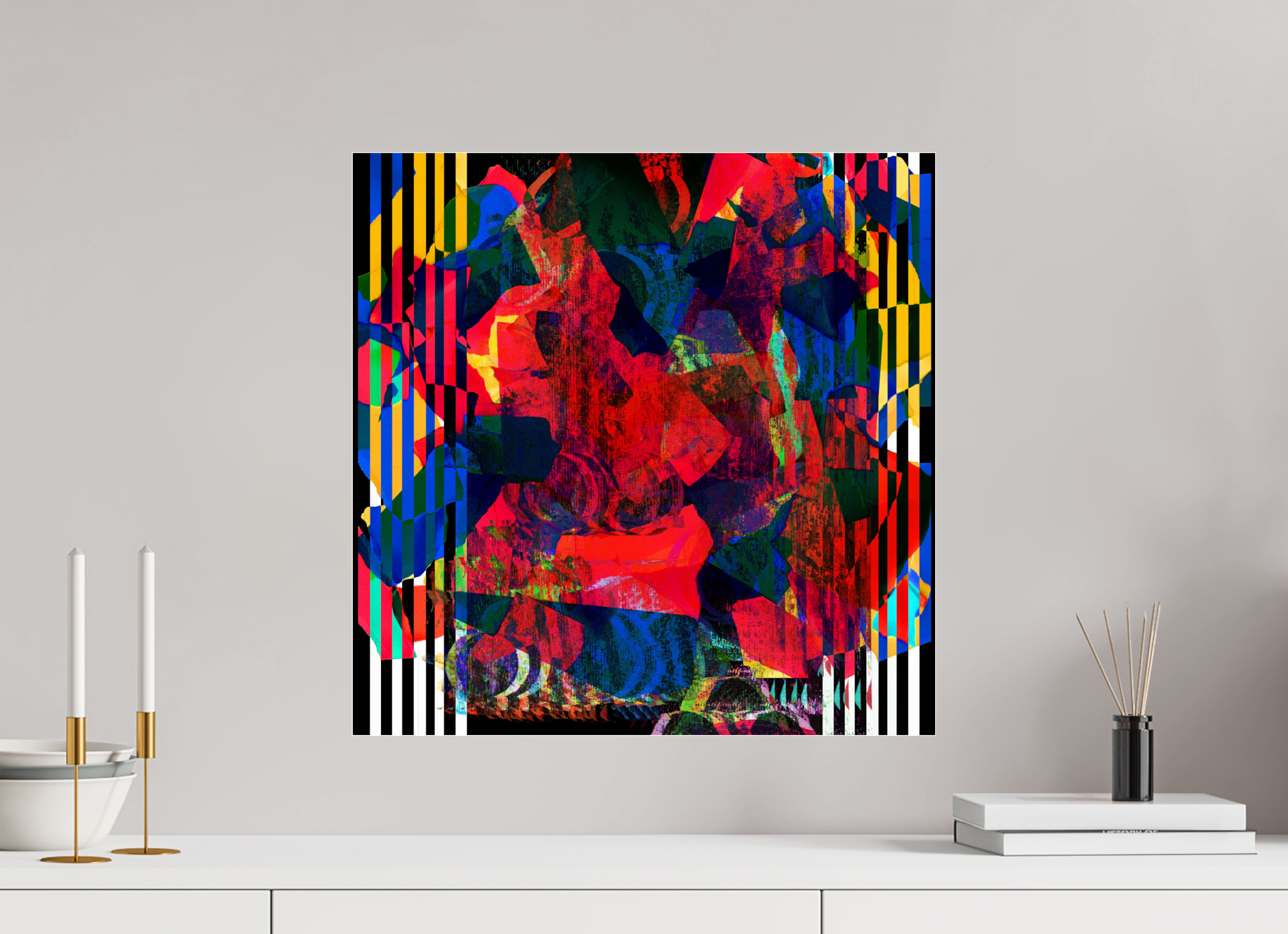 20 x 20″, Photo Print Under Acrylic Glass Blooms