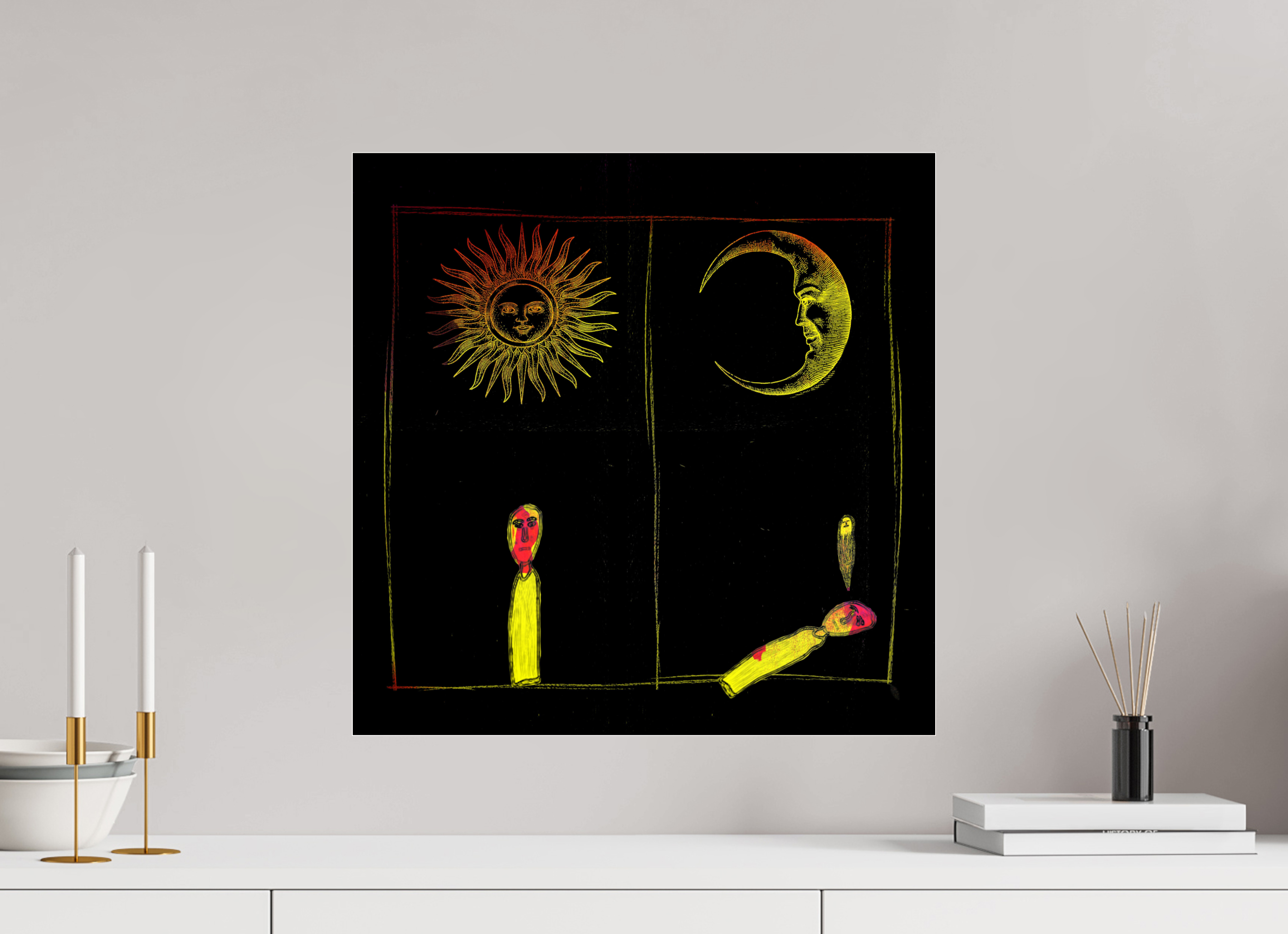 20 x 20″, Photo Print Under Acrylic Glass Life Cycle