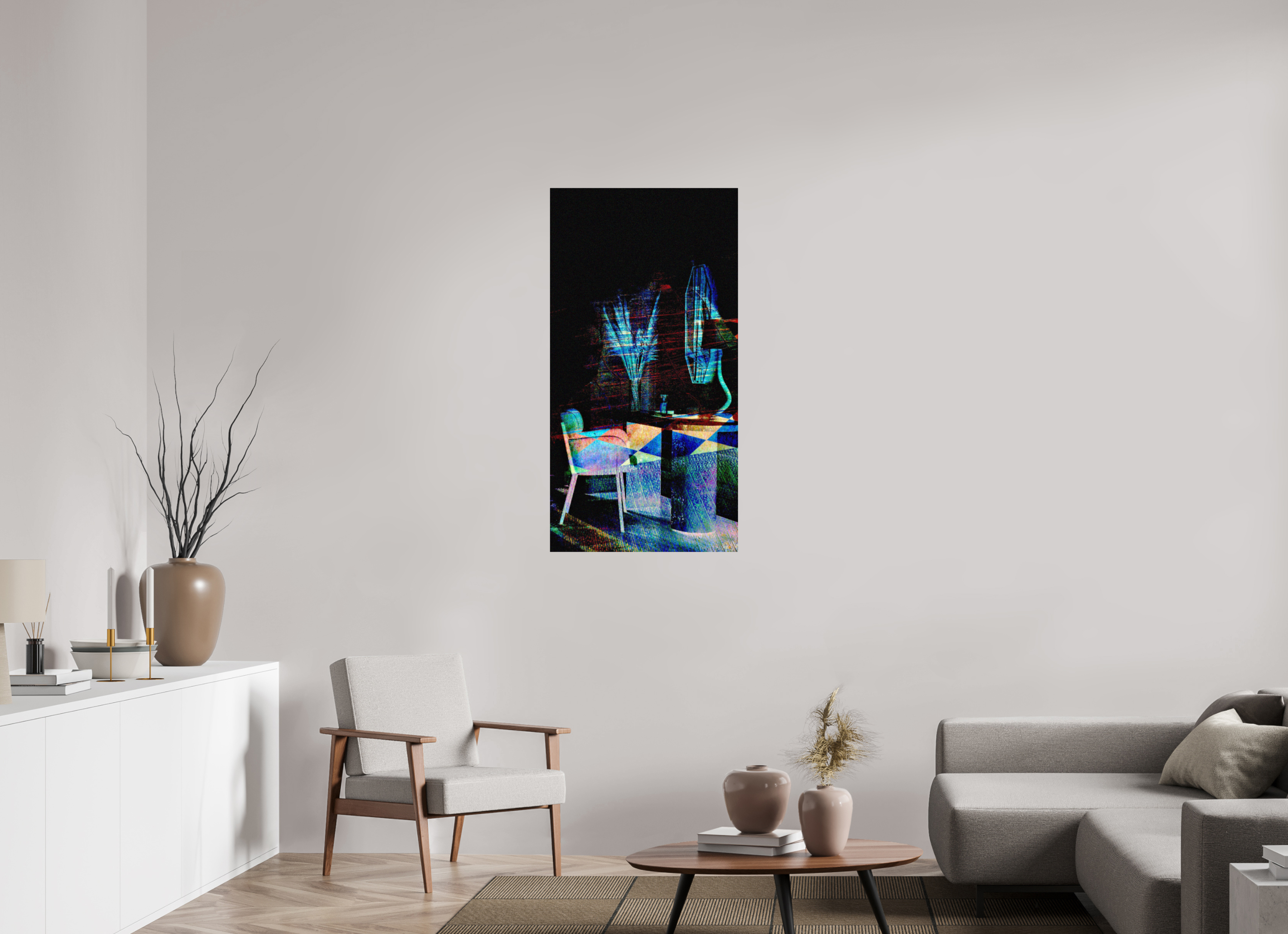 24 x 46.5″, Fine Art Print Vanity