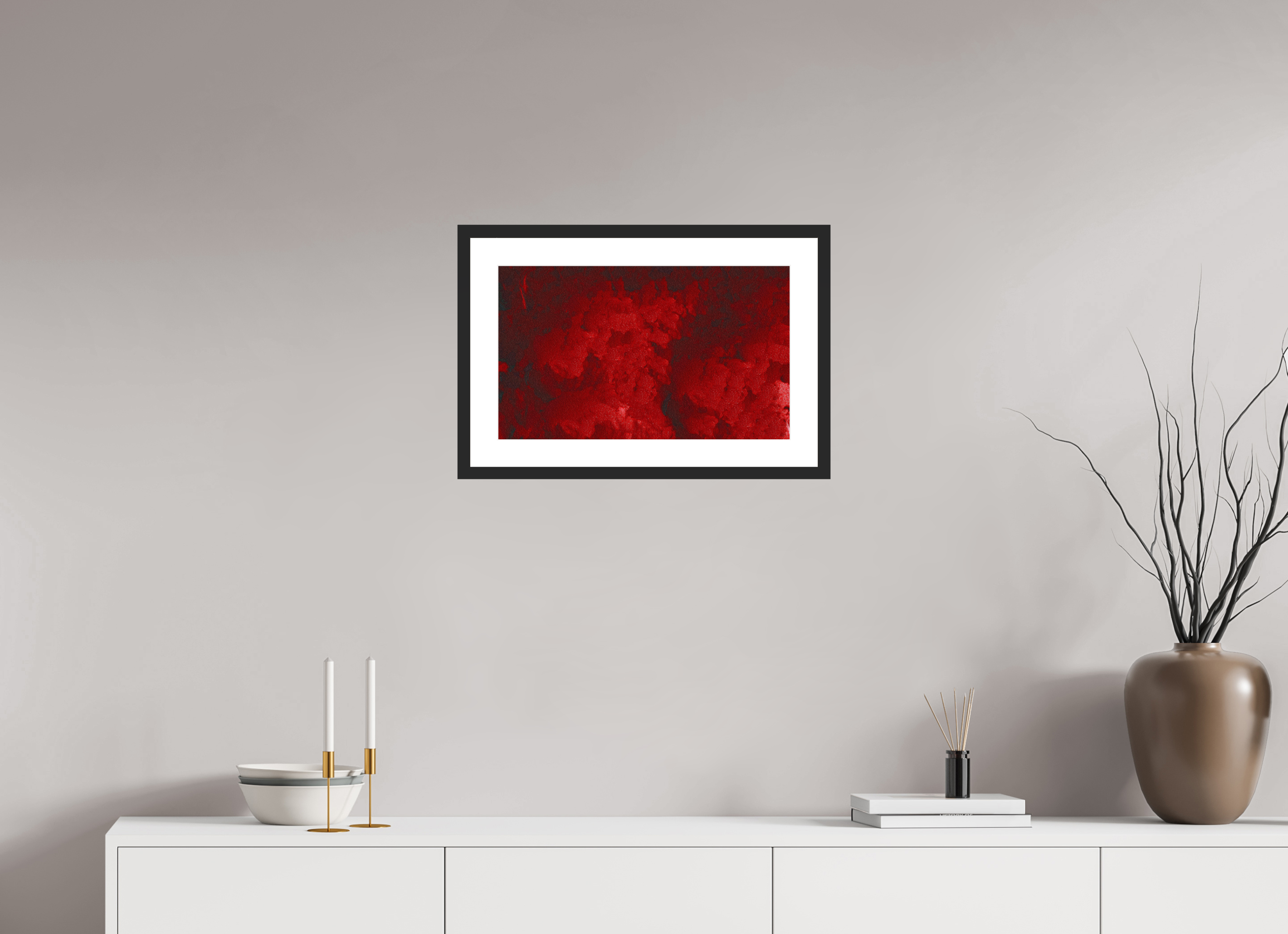 19.9 x 12″, Fuji Crystal Archive Print Framed (Black) Blood Drive