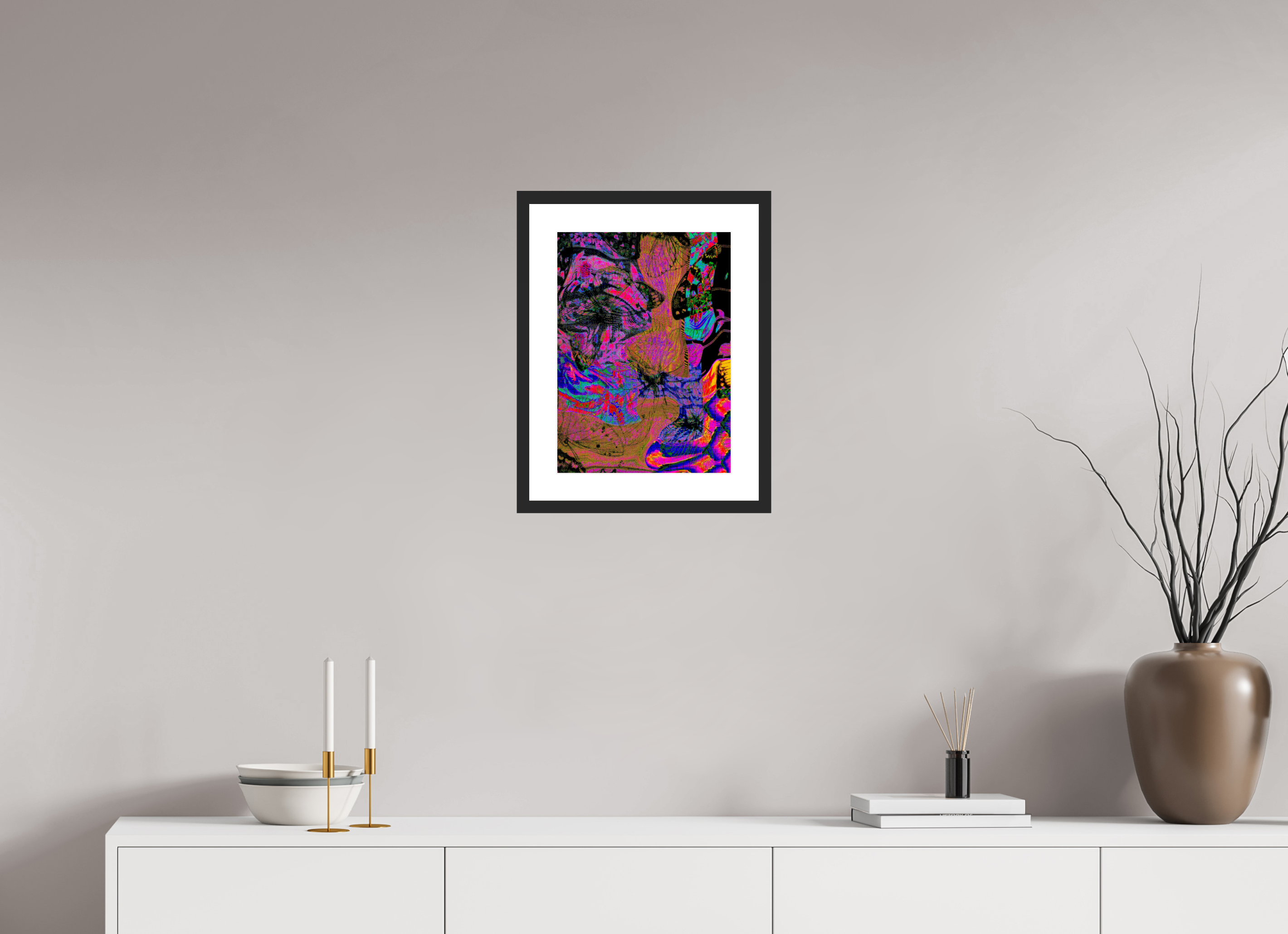 12 x 16.5″, Fuji Crystal Archive Print Framed (Black) Spencer's At The Mall