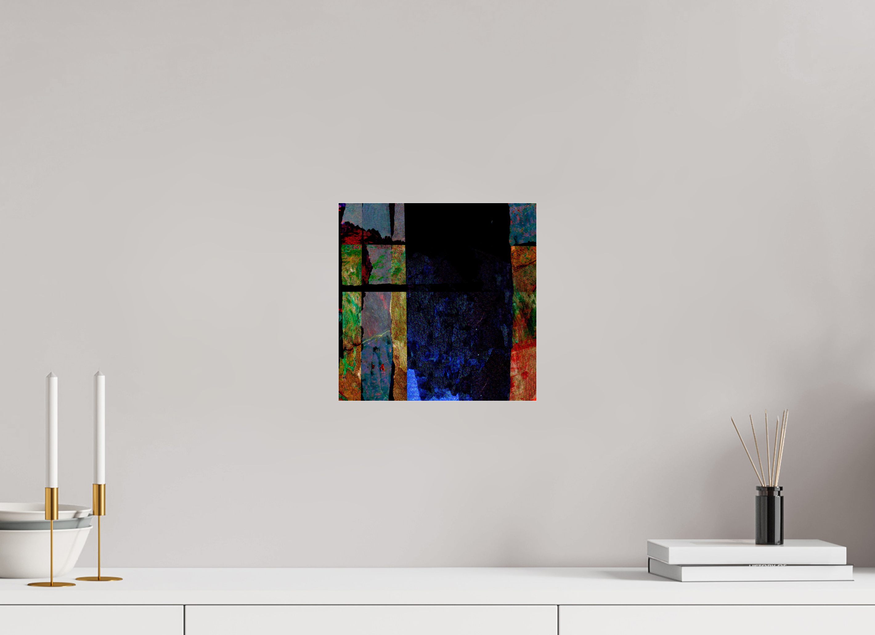 10 x 10″, Photo Print Under Acrylic Glass Earth