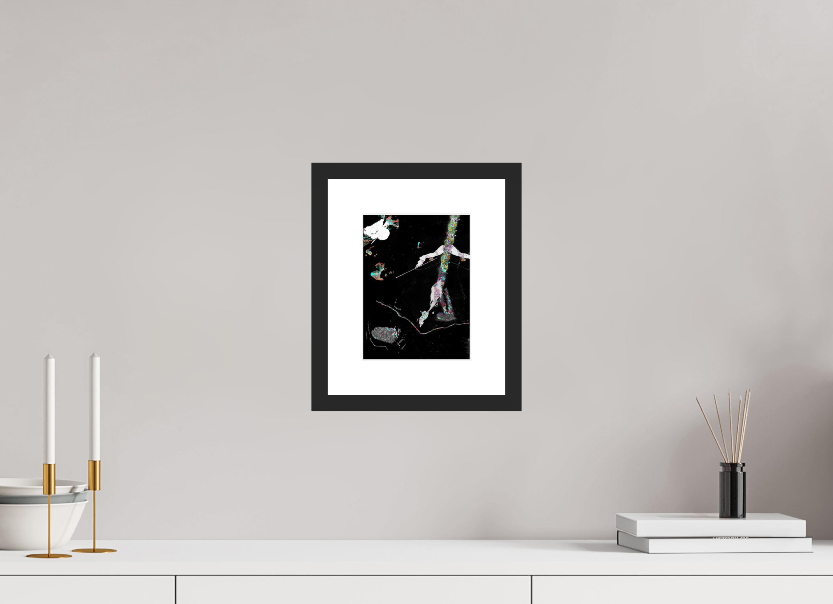 6 x 8″, Fuji Crystal Archive Print Framed (Black) Taking A Stroll