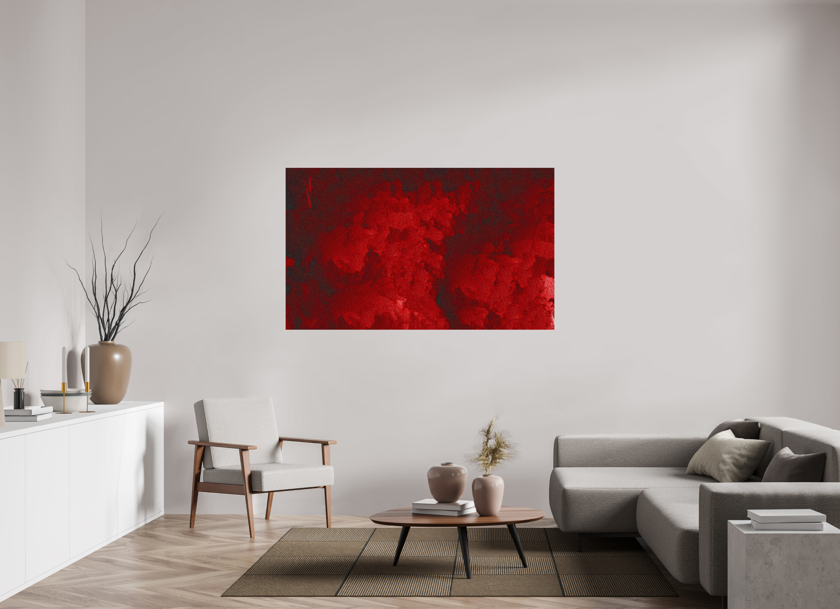 66.4 x 40″, Fine Art Print Blood Drive