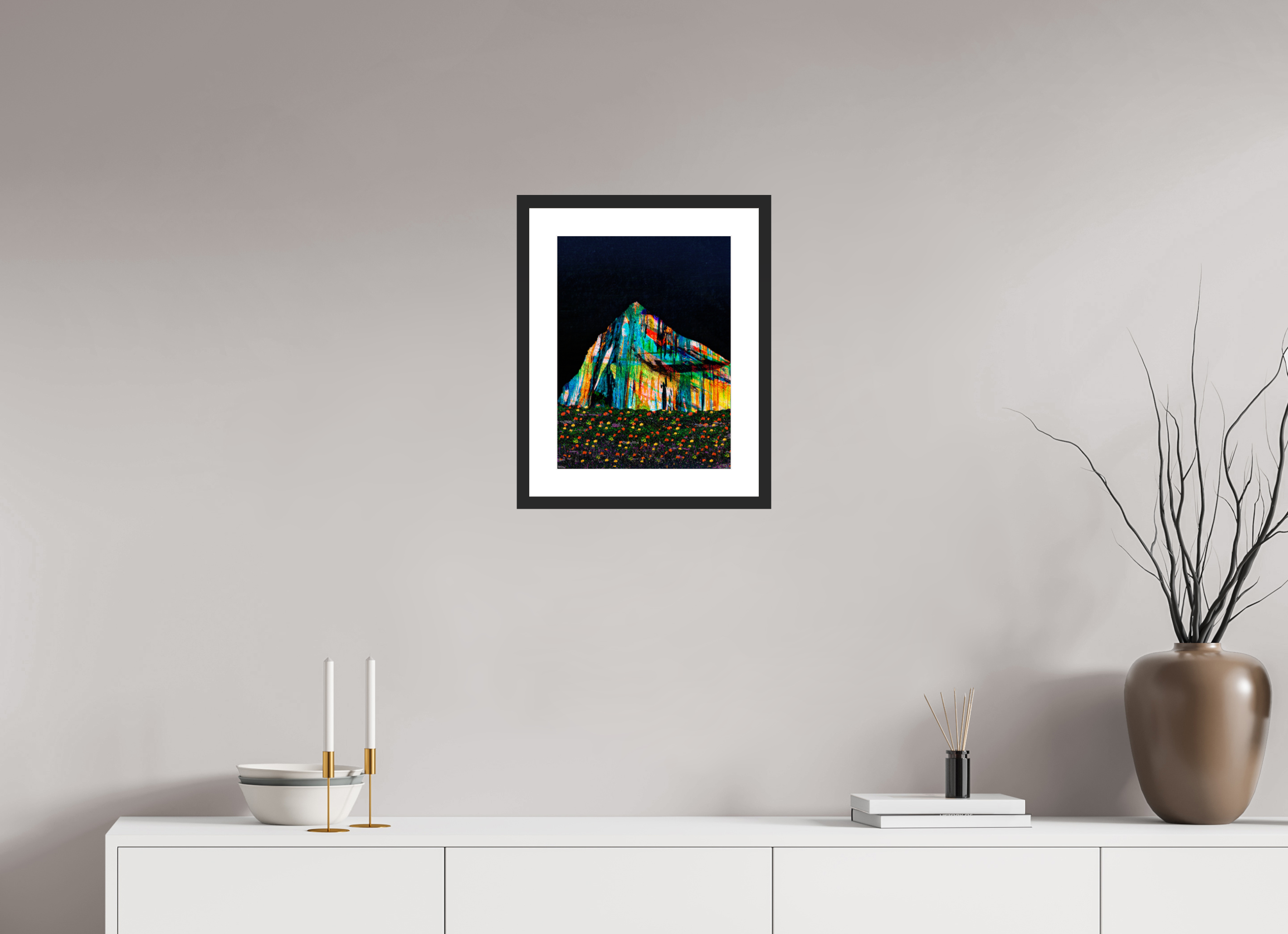 12 x 16″, Fuji Crystal Archive Print Framed (Black) Meadows