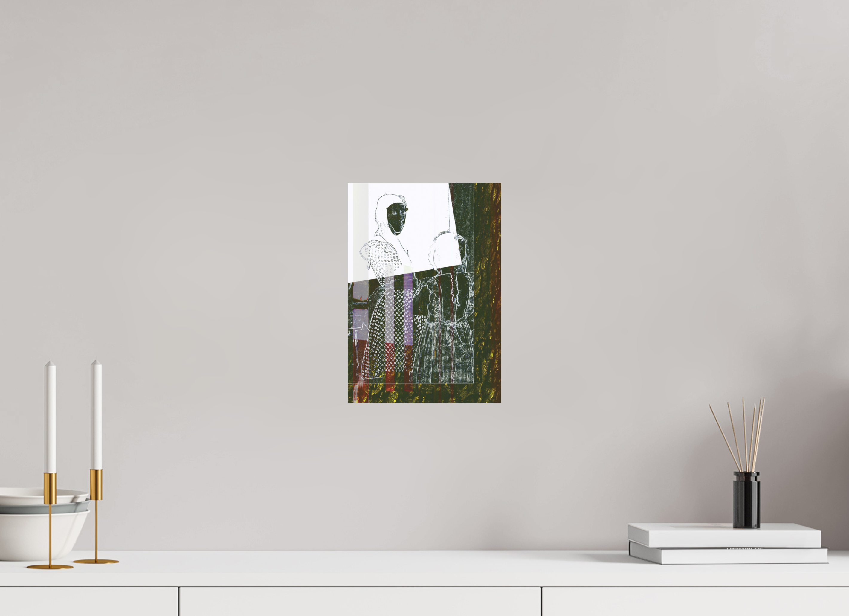 8 x 11.5″, Aluminum Dibond Motherly