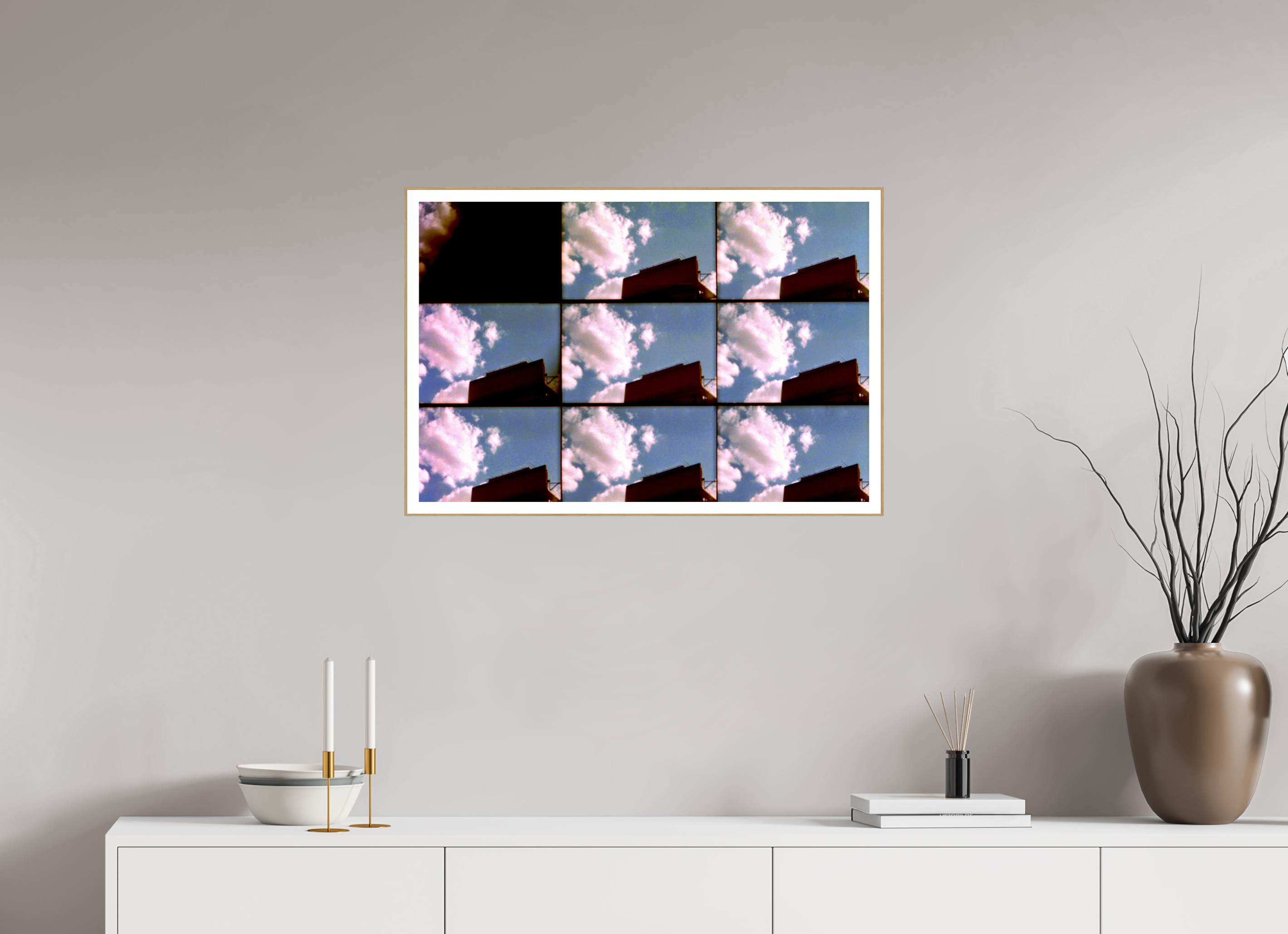 30 x 20″, Solid Wood ArtBox (Oak) buy sell
