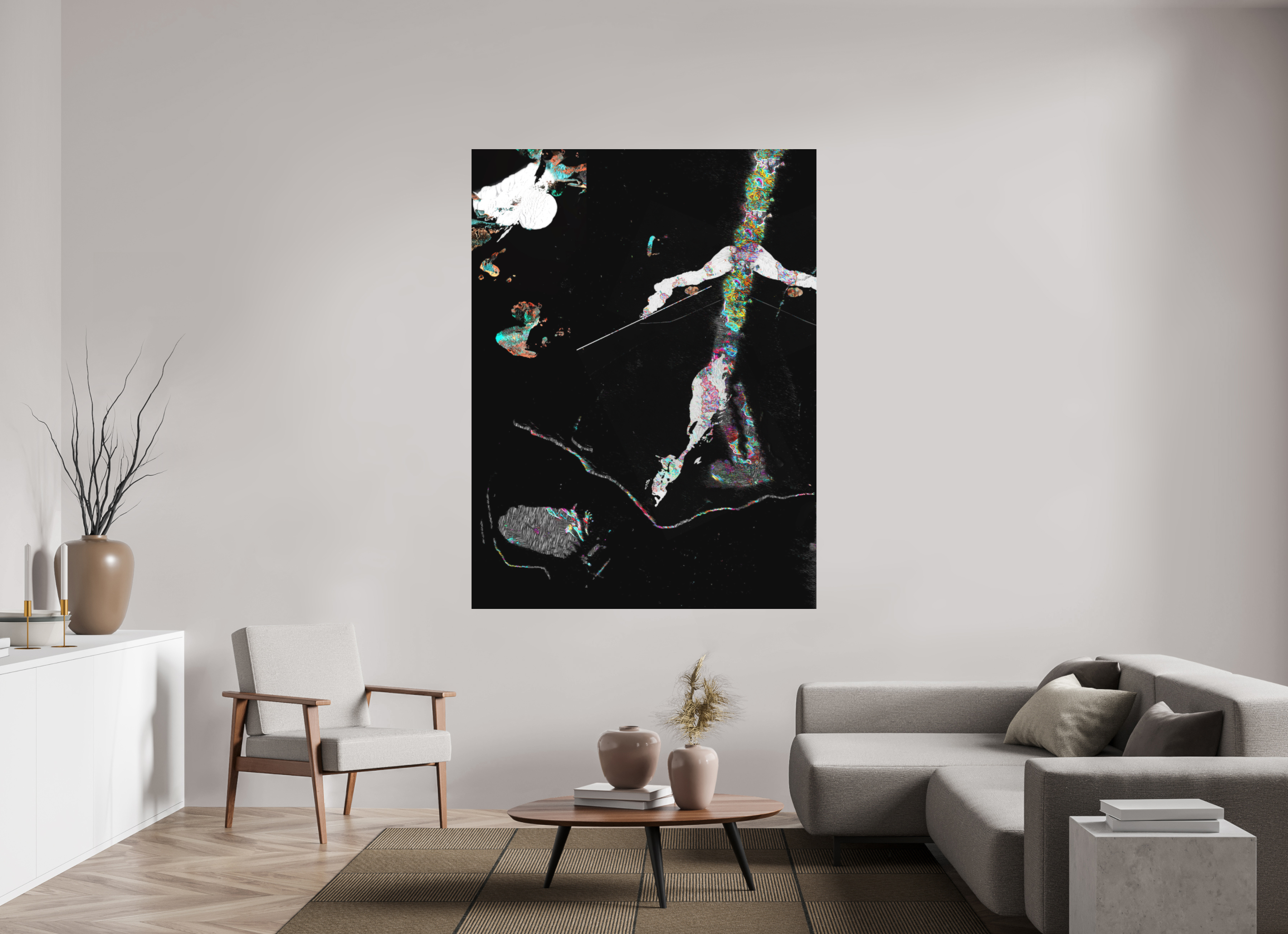54 x 72″, Aluminum Dibond Taking A Stroll
