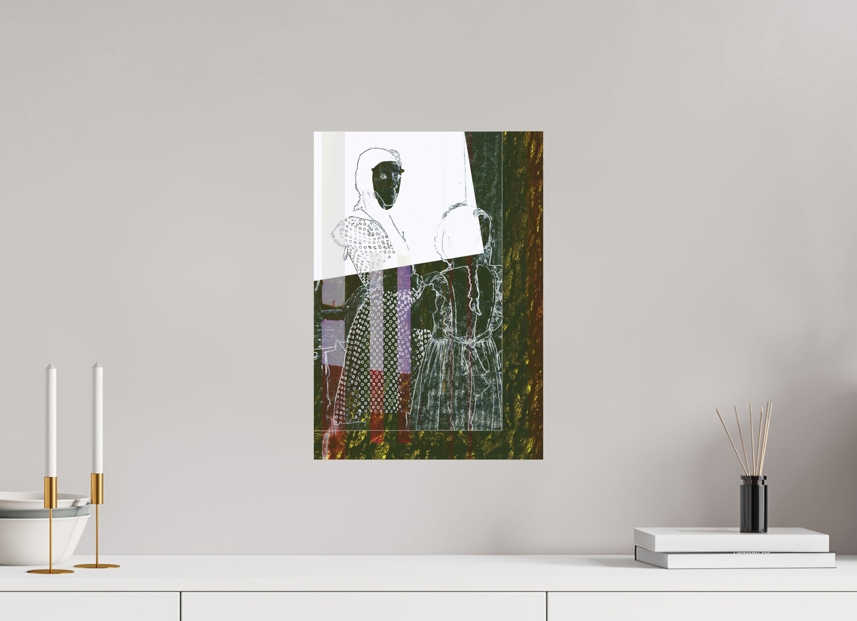 12 x 17.2″, Fine Art Print Motherly