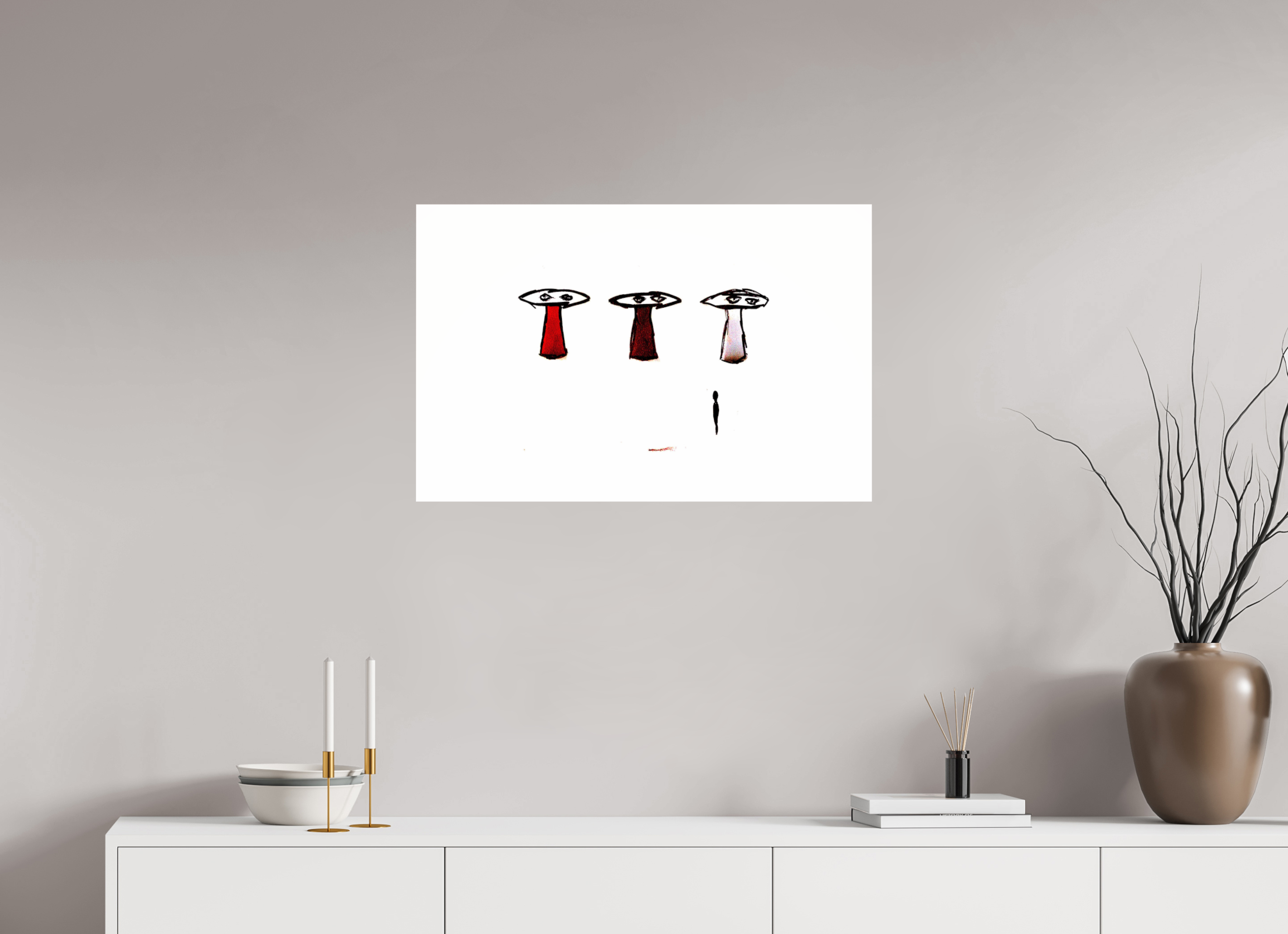 30.7 x 20″, Photo Print Under Acrylic Glass Powers