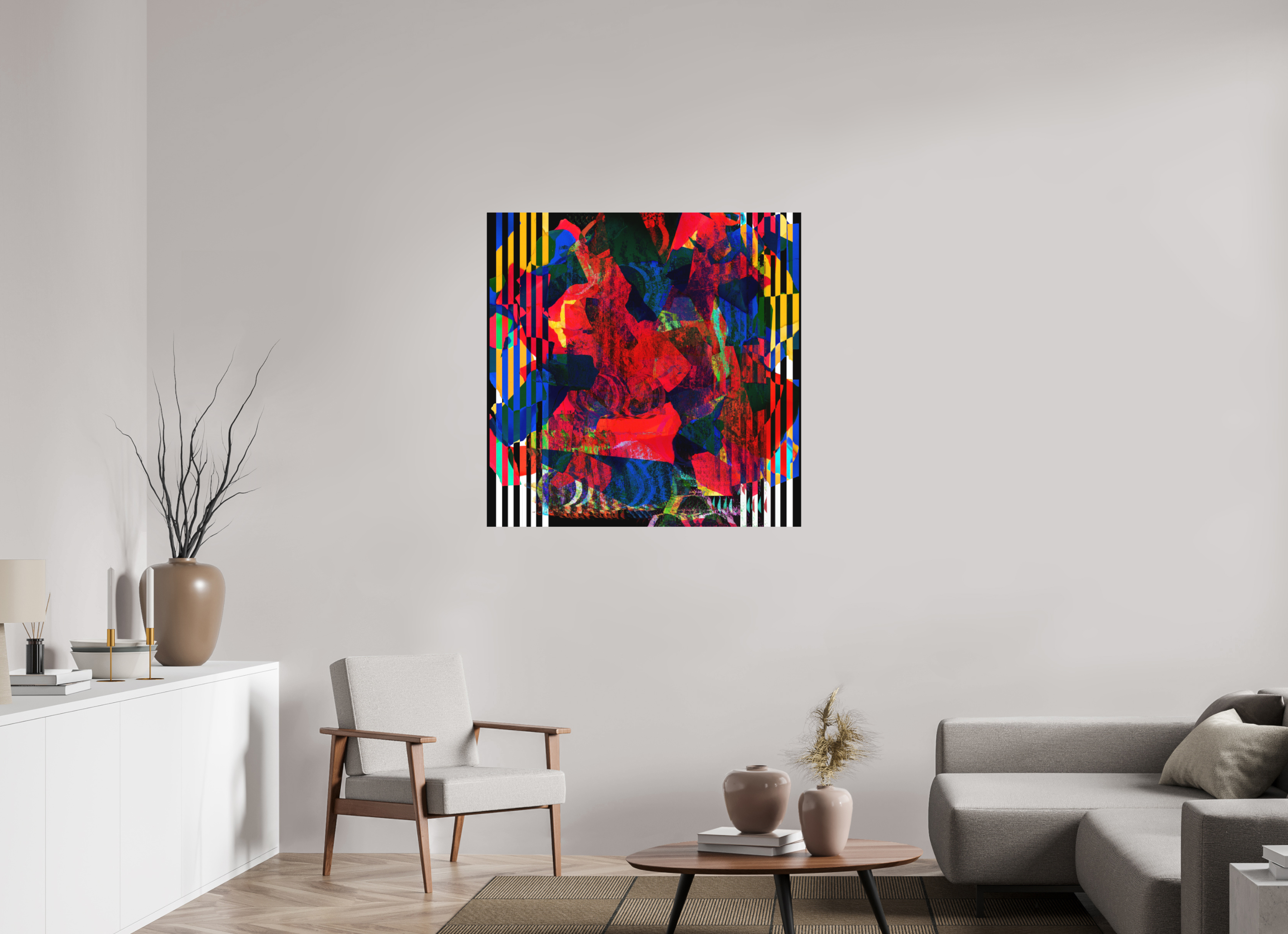 40 x 40″, Aluminum Dibond Blooms
